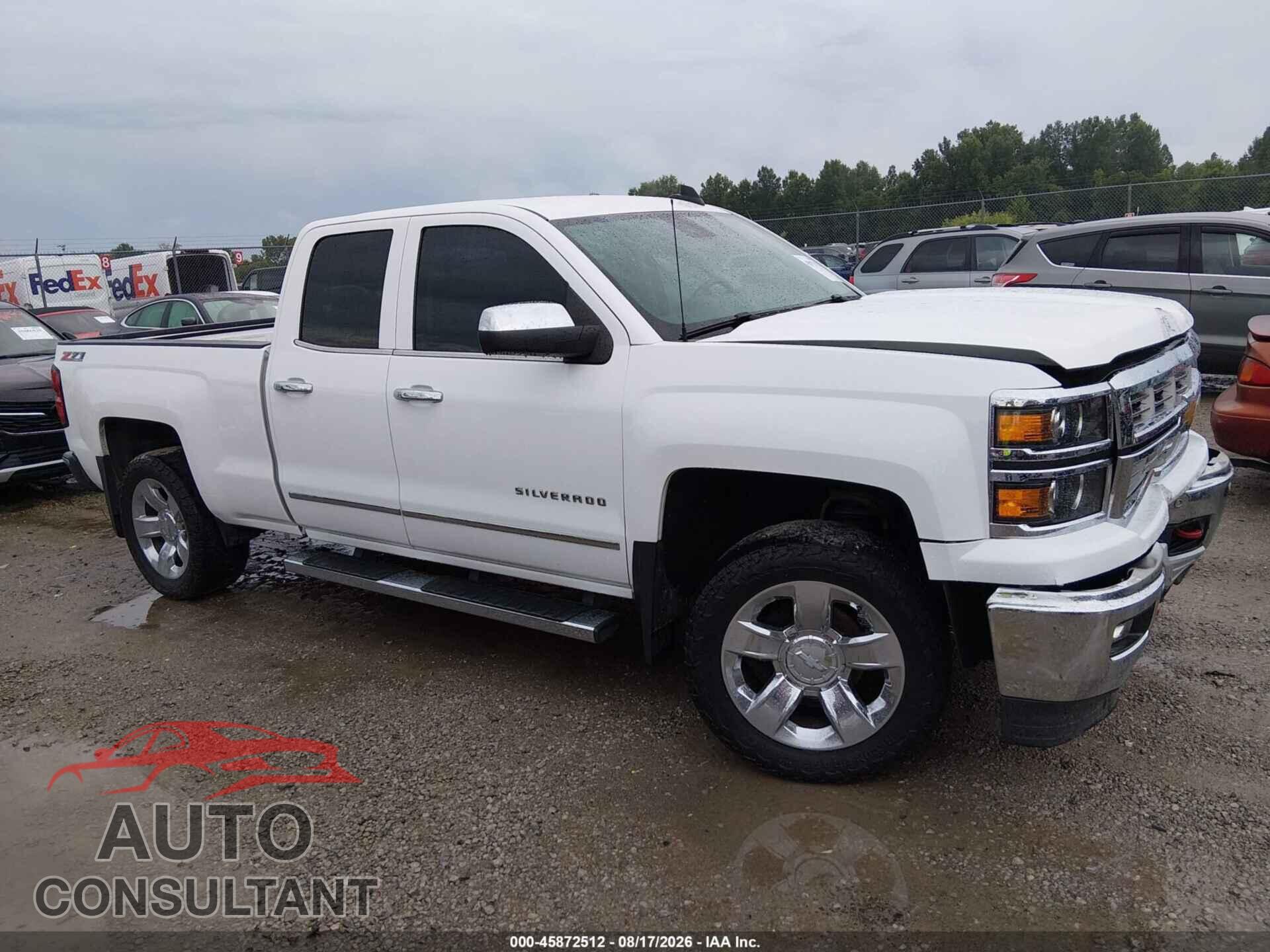 CHEVROLET SILVERADO 1500 2015 - 1GCVKSEC4FZ314351