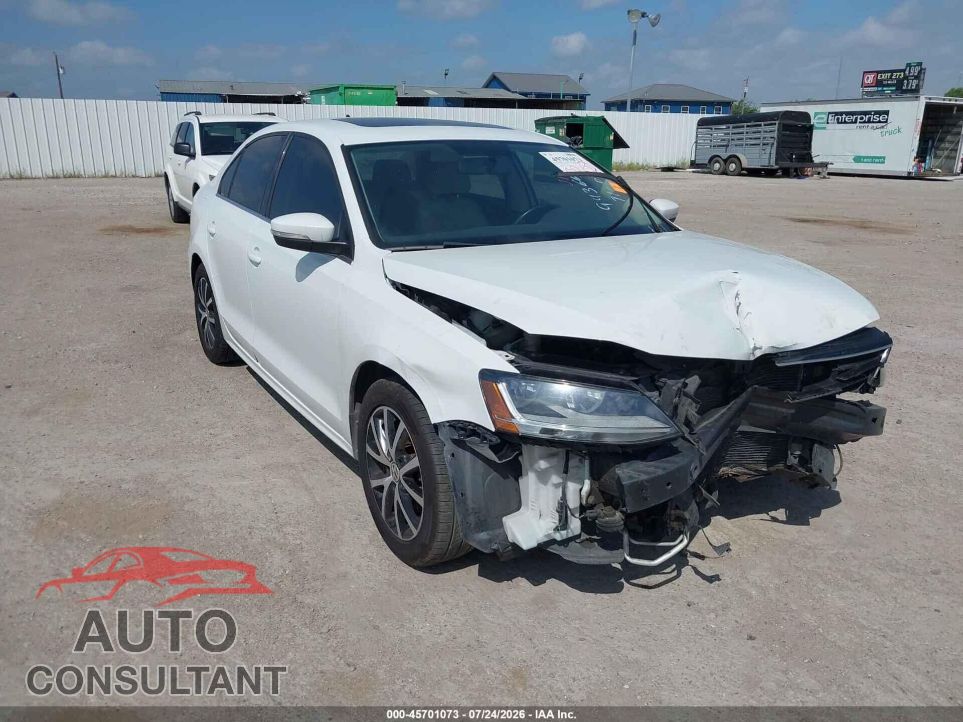 VOLKSWAGEN JETTA 2017 - 3VWB67AJ6HM294856