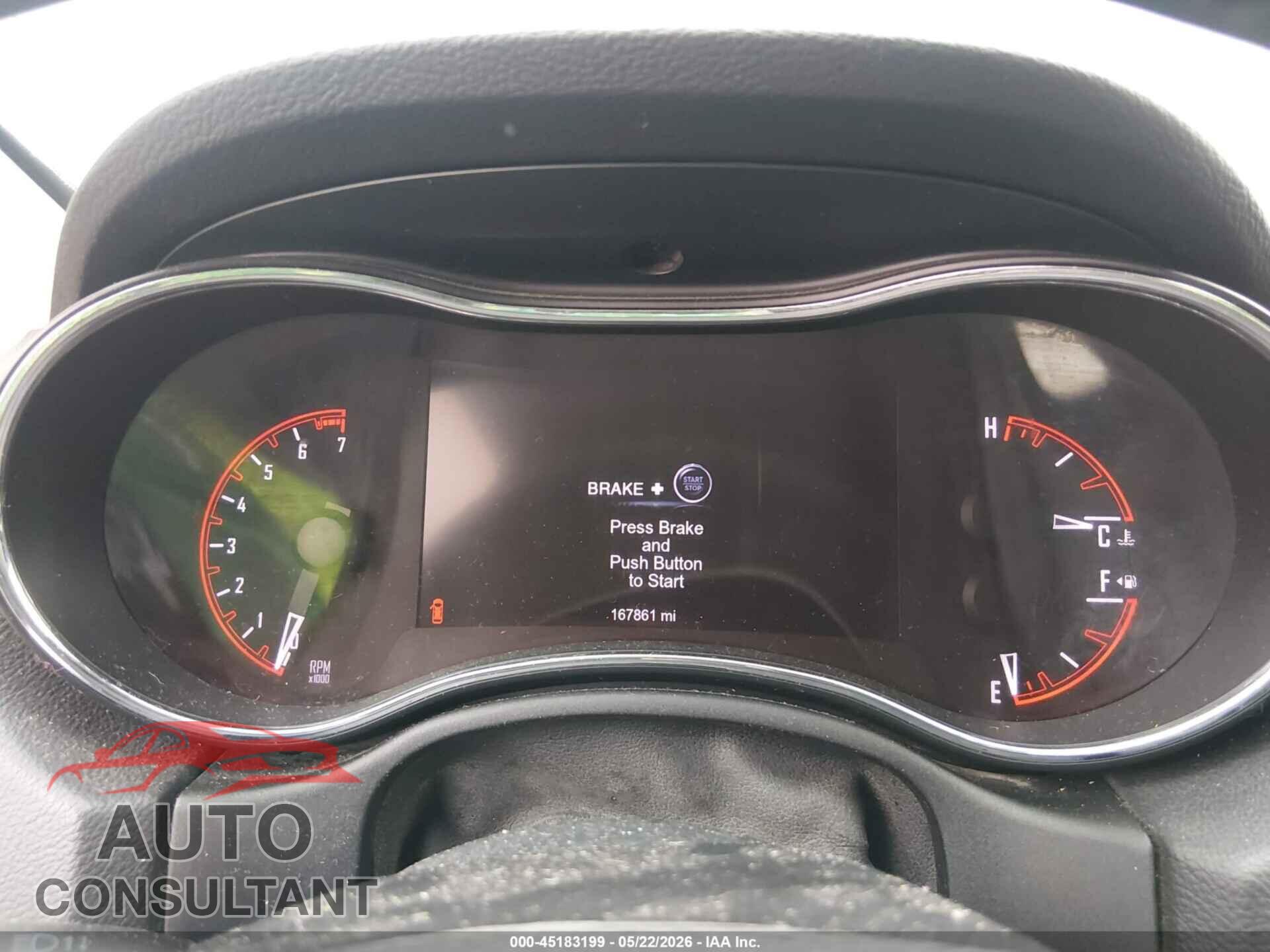 DODGE DURANGO 2014 - 1C4RDHAG3EC590724