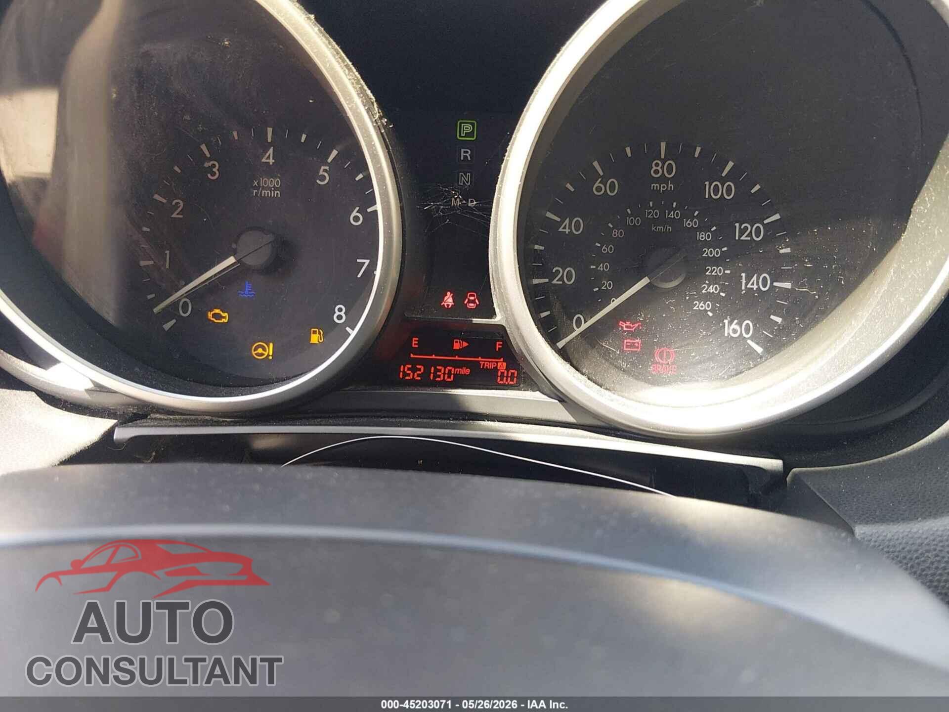 MAZDA MAZDA5 2012 - JM1CW2BLXC0121380