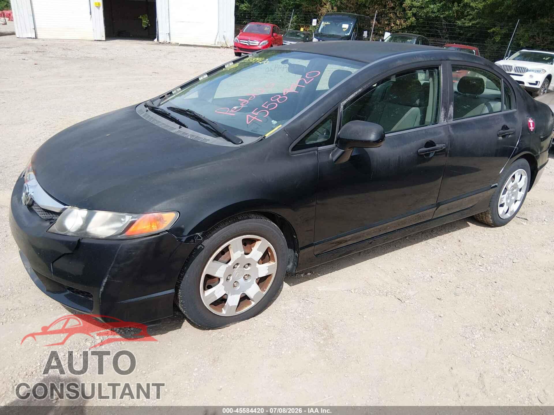 HONDA CIVIC 2010 - 2HGFA1F55AH331817