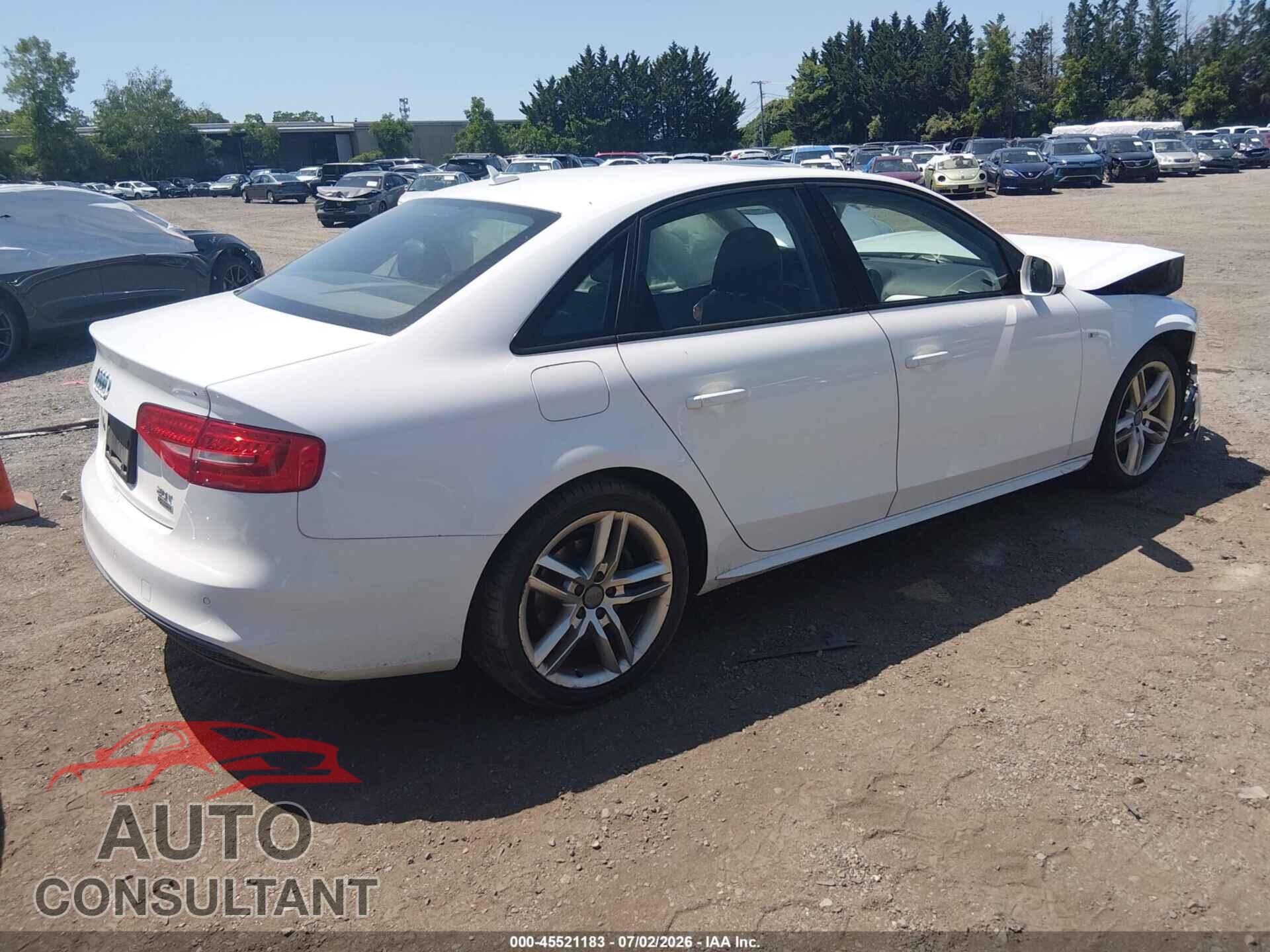 AUDI A4 2016 - WAUBFAFL4GN013777