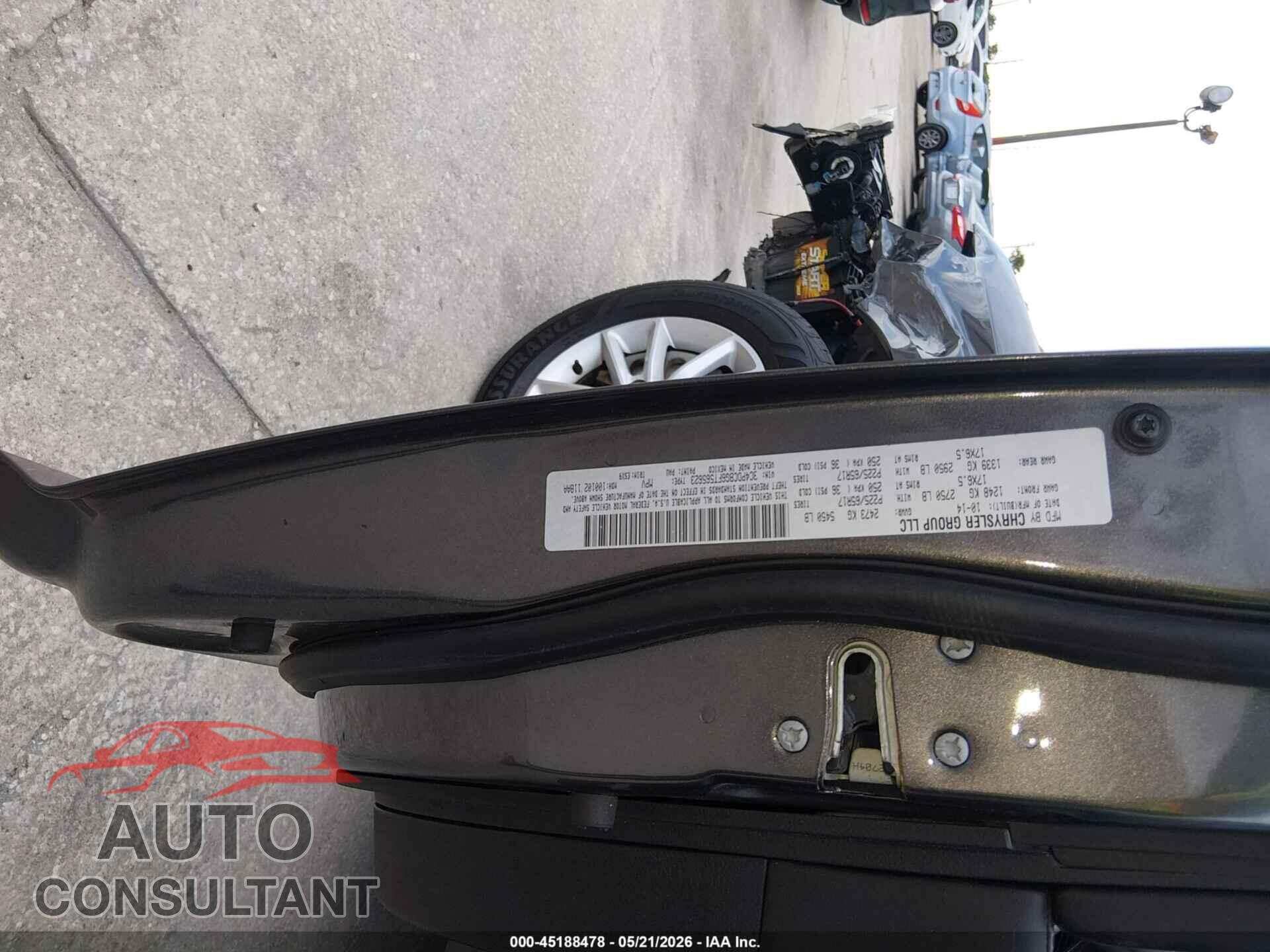 DODGE JOURNEY 2015 - 3C4PDCBG6FT565623
