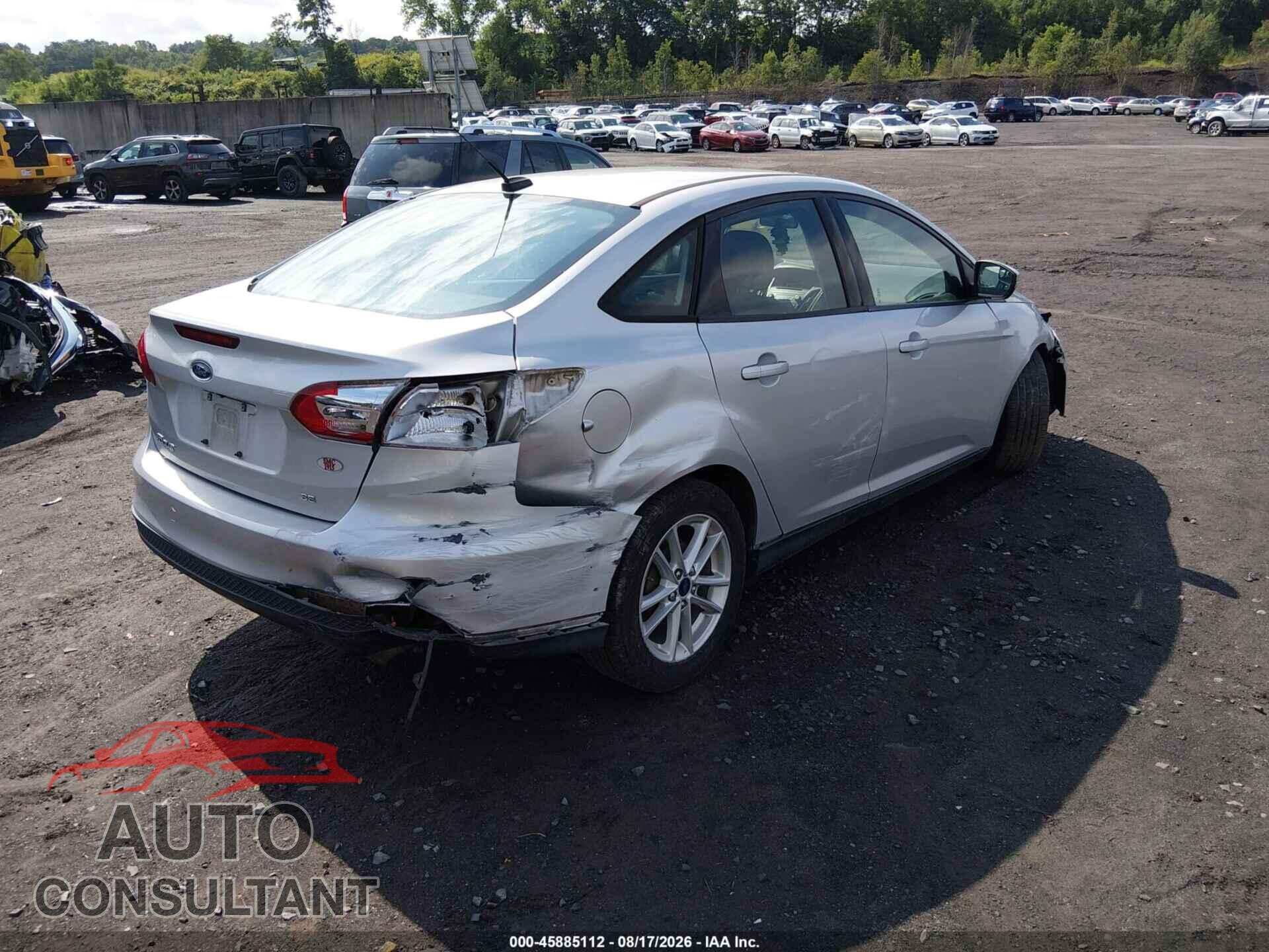 FORD FOCUS 2016 - 1FADP3F26GL377227