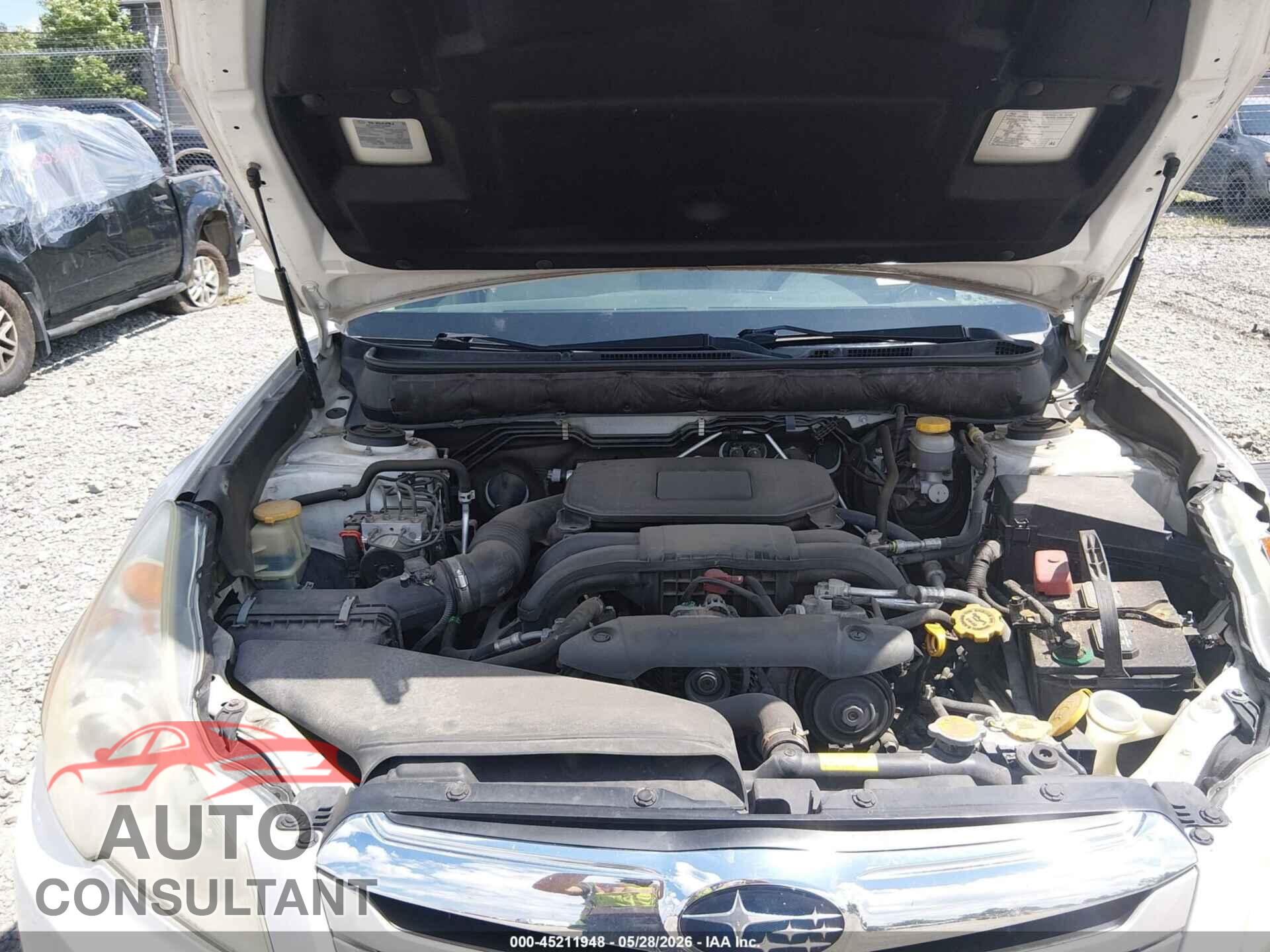 SUBARU OUTBACK 2012 - 4S4BRCCC7C3242904
