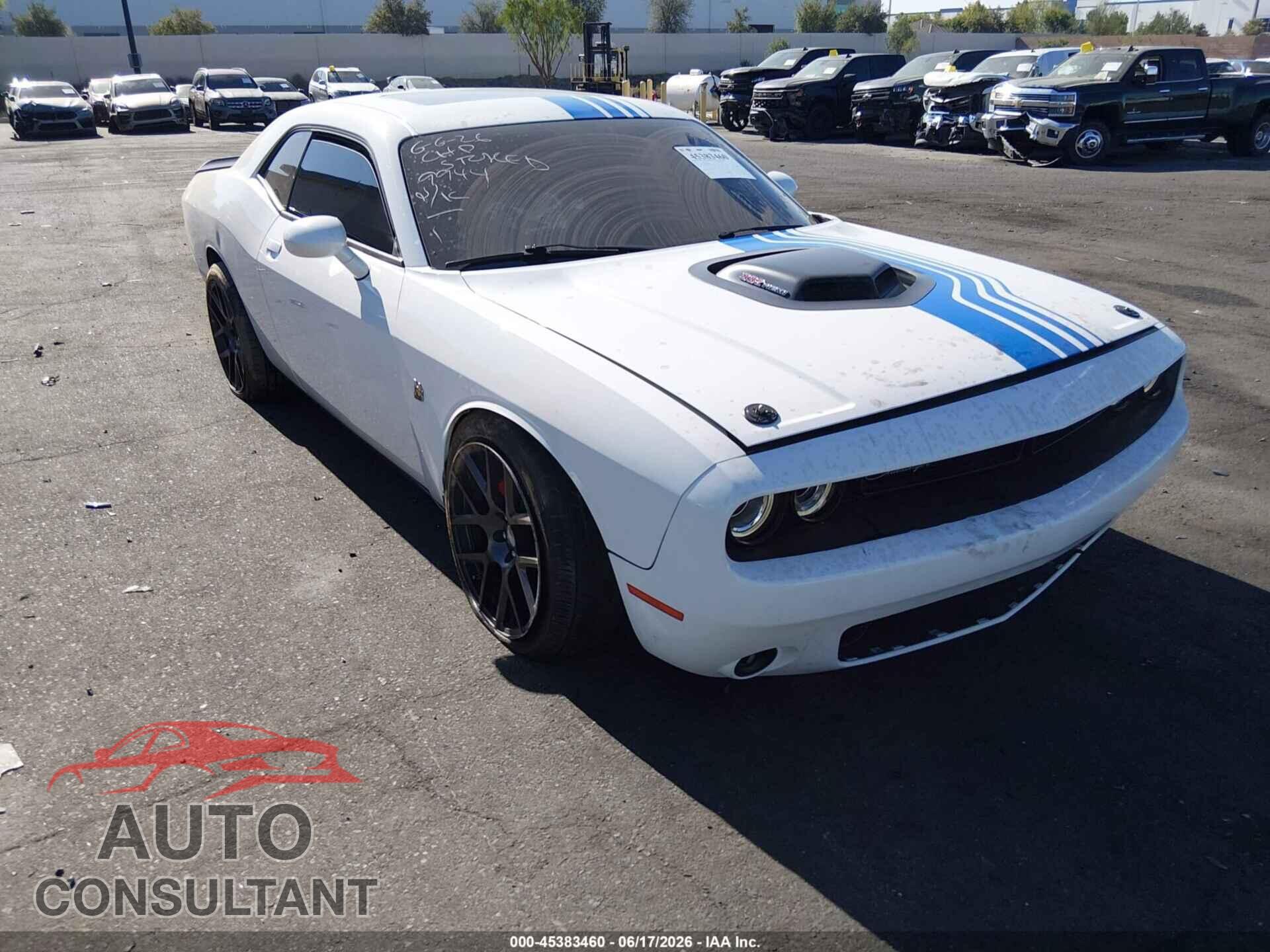 DODGE CHALLENGER 2019 - 2C3CDZFJ6KH749944