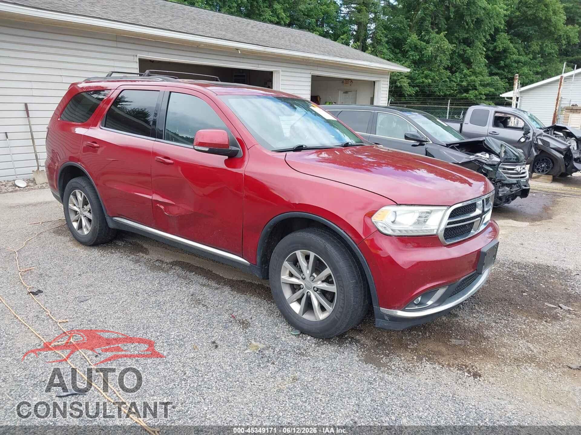 DODGE DURANGO 2014 - 1C4RDJDG4EC539588