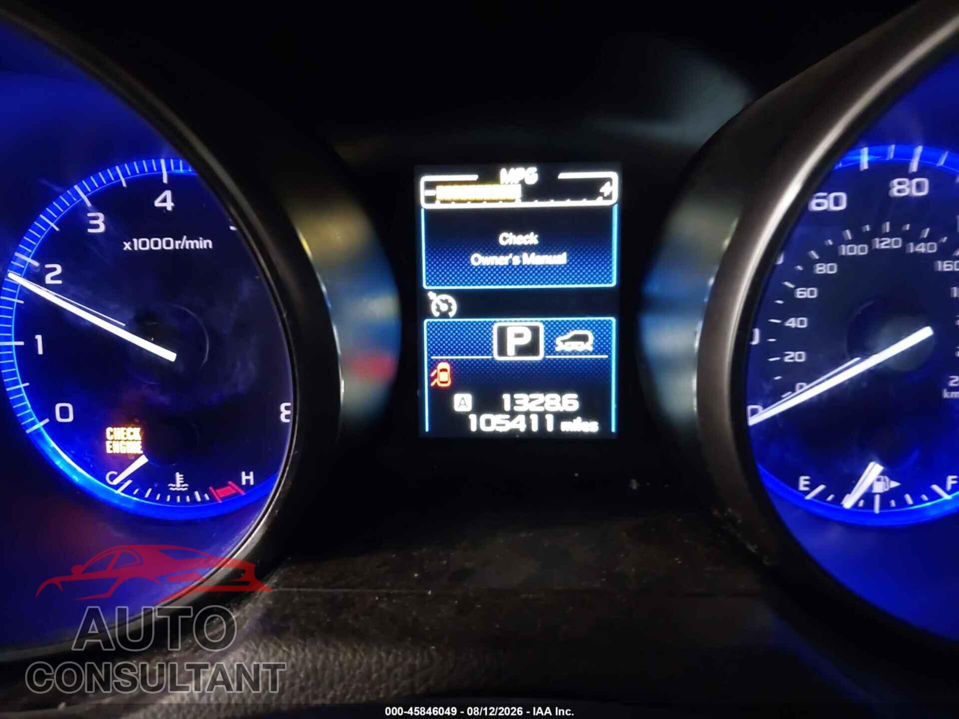 SUBARU OUTBACK 2017 - 4S4BSACC3H3231155