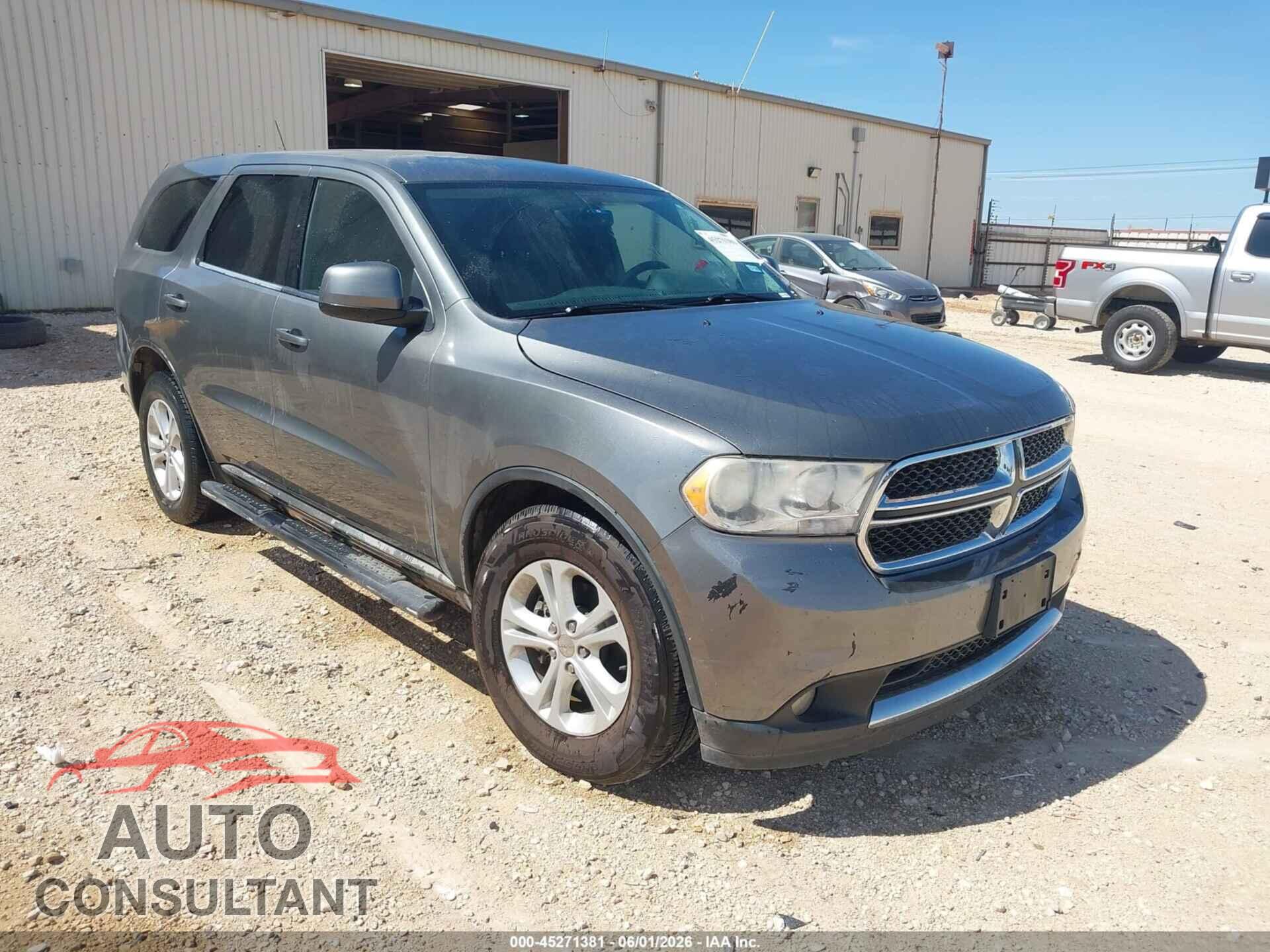 DODGE DURANGO 2013 - 1C4RDHAG4DC564650