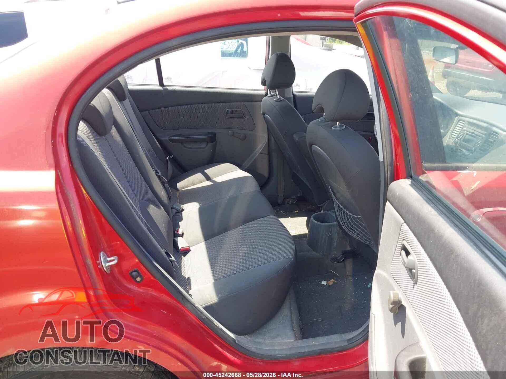 KIA RIO 2011 - KNADH4A30B6955873