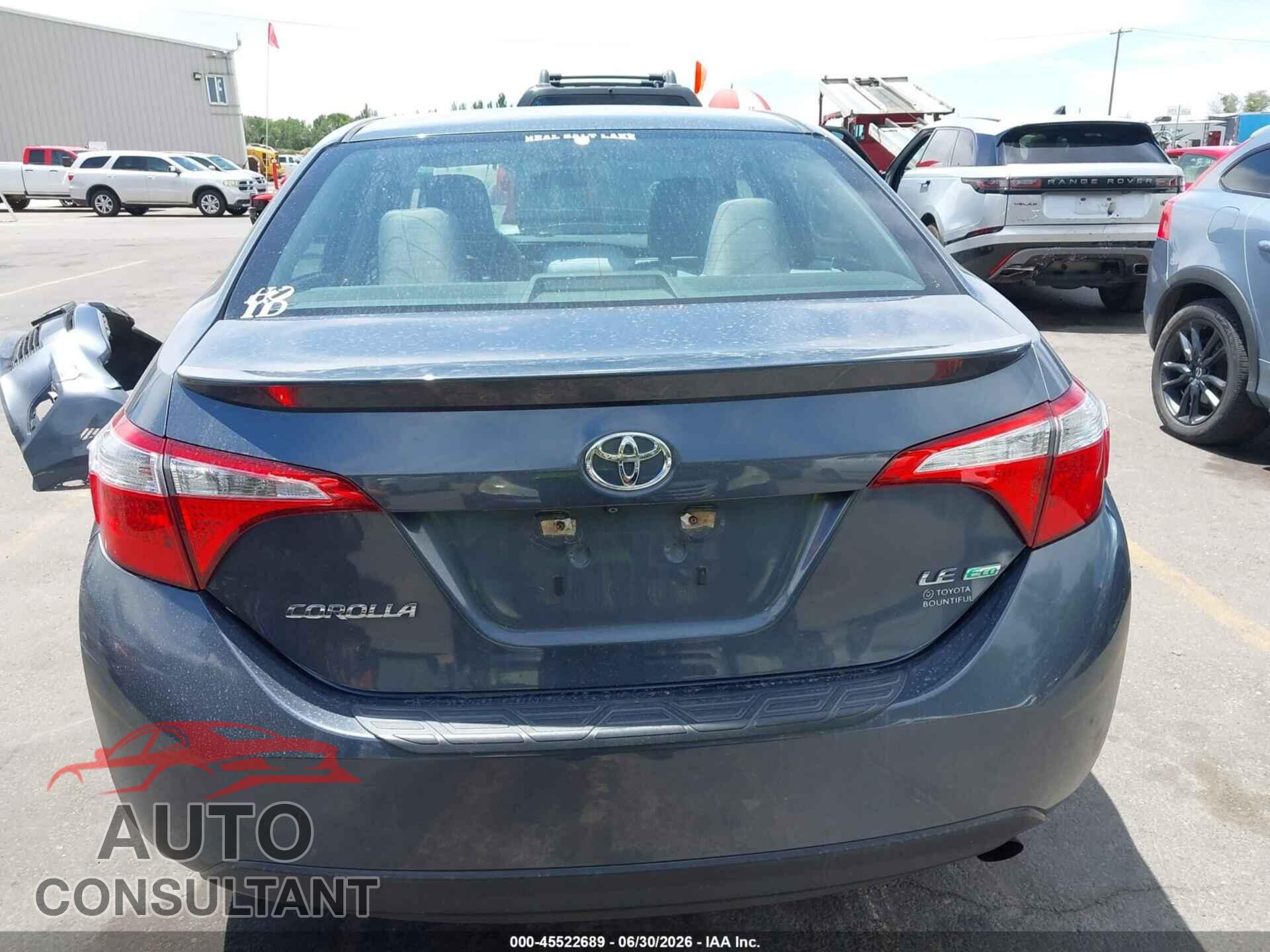 TOYOTA COROLLA 2015 - 5YFBPRHE8FP199936