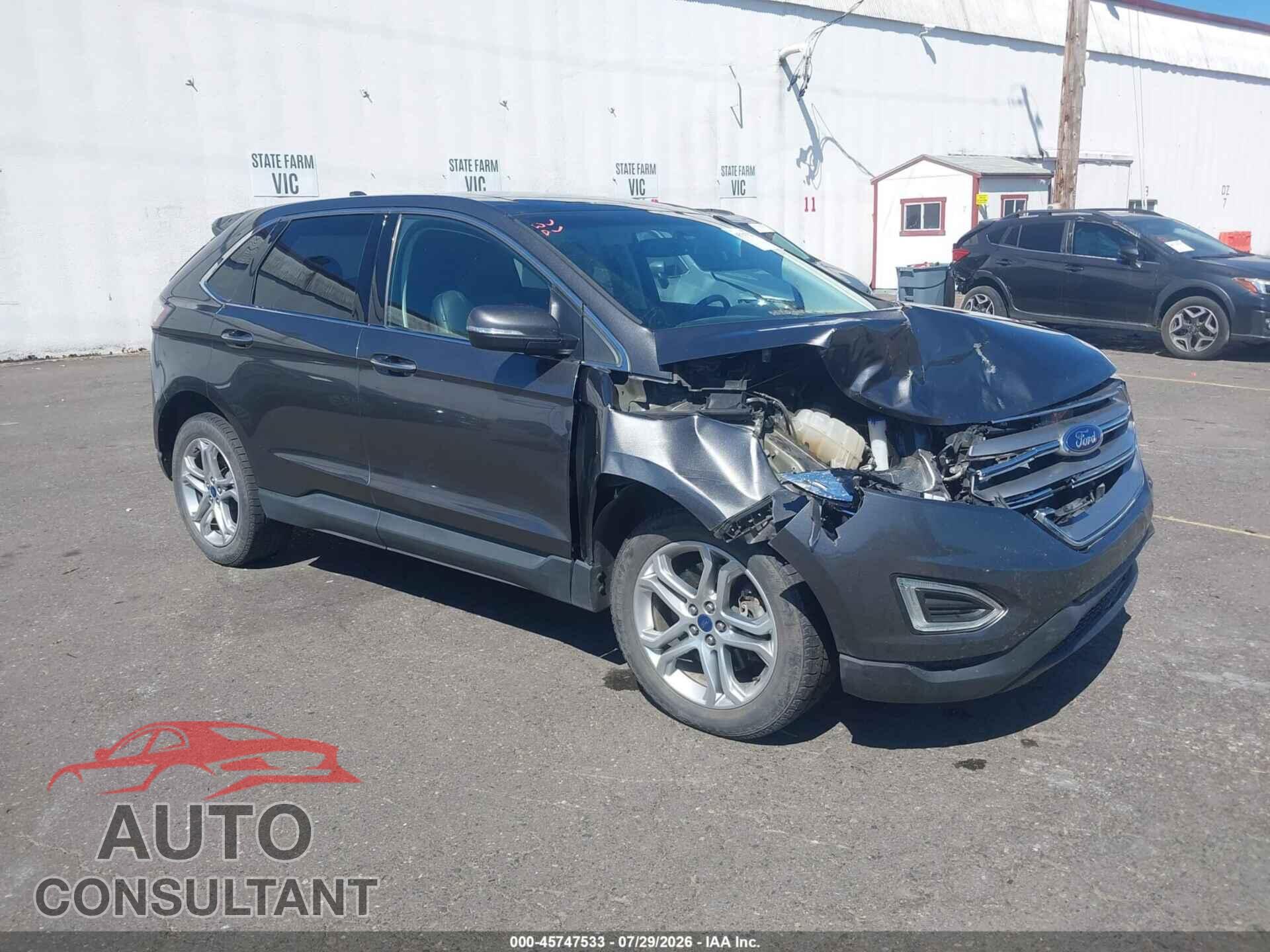 FORD EDGE 2017 - 2FMPK4K92HBB89946
