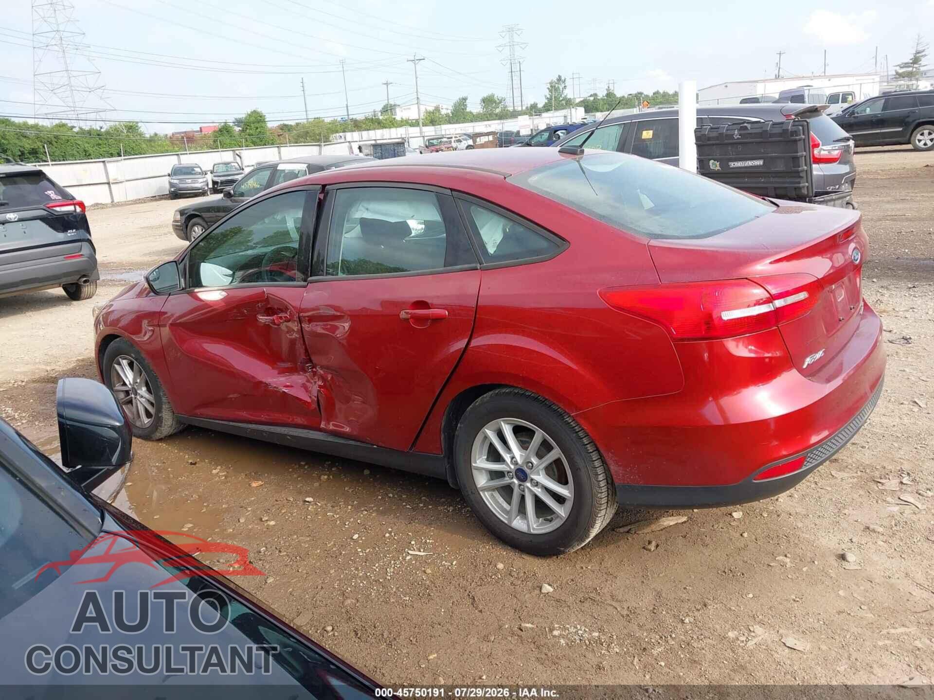 FORD FOCUS 2016 - 1FADP3F26GL280769