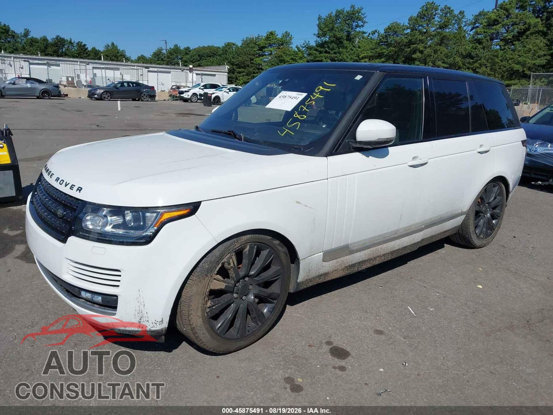 LAND ROVER RANGE ROVER 2016 - SALGS2EF2GA298100