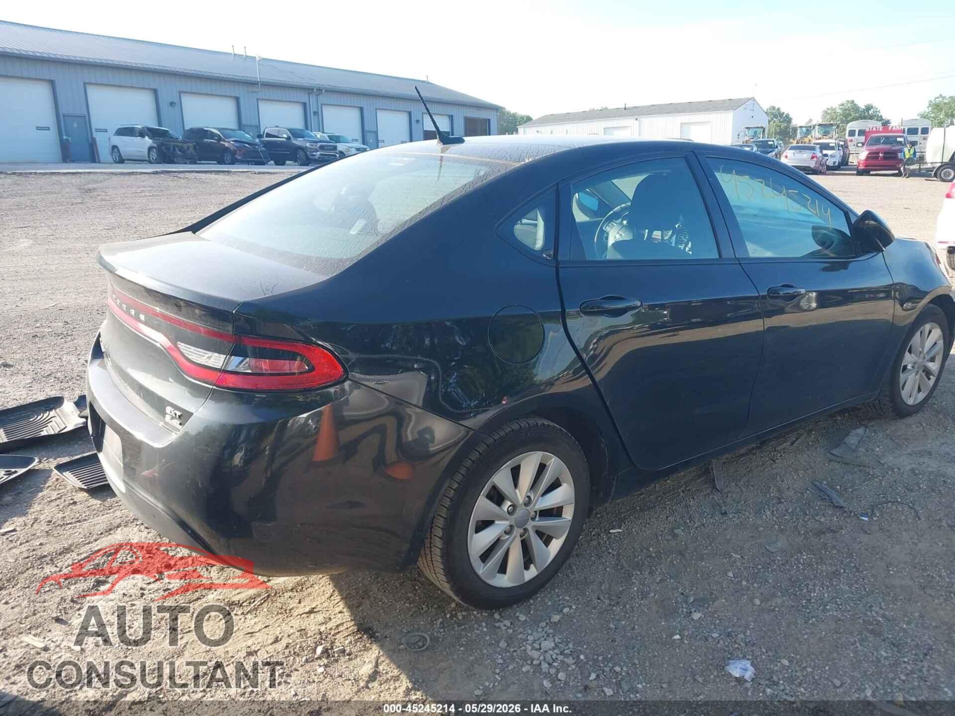 DODGE DART 2014 - 1C3CDFBB3ED677485
