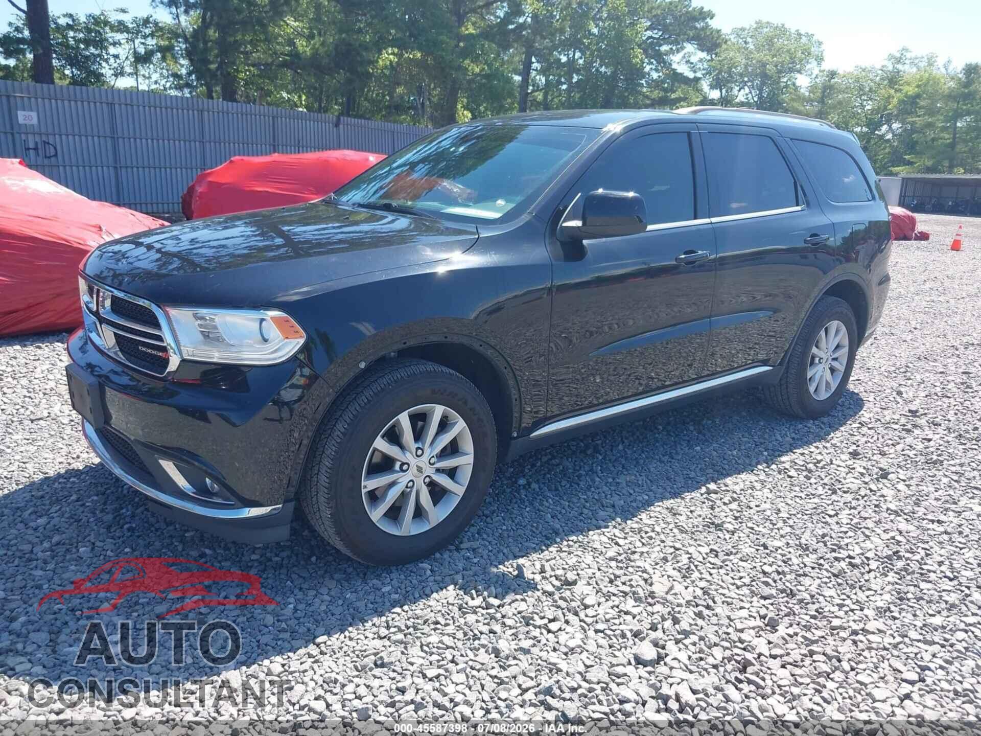 DODGE DURANGO 2019 - 1C4RDJAG3KC744464