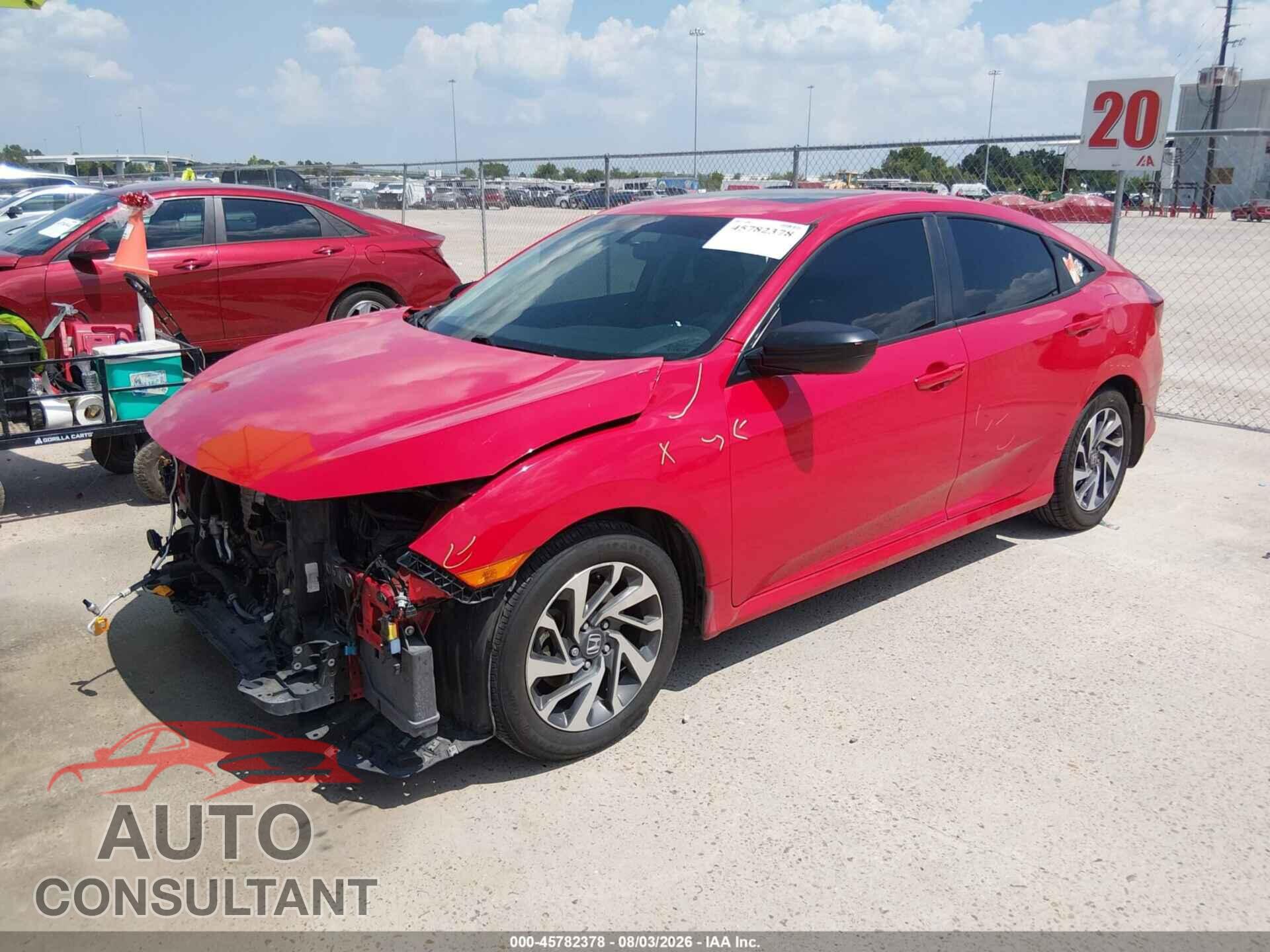 HONDA CIVIC 2017 - 2HGFC2F72HH564971