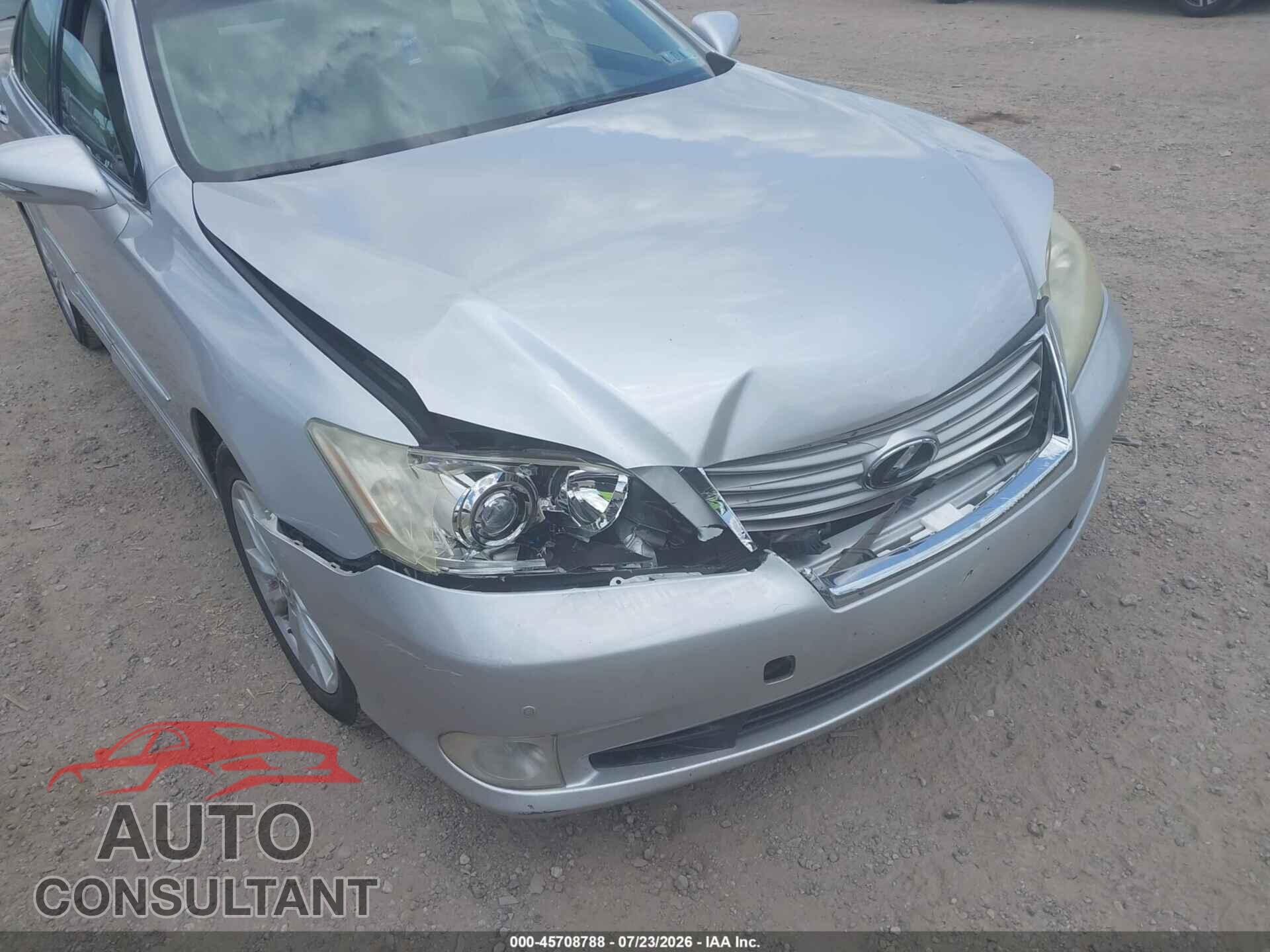 LEXUS ES 350 2012 - JTHBK1EG0C2477663