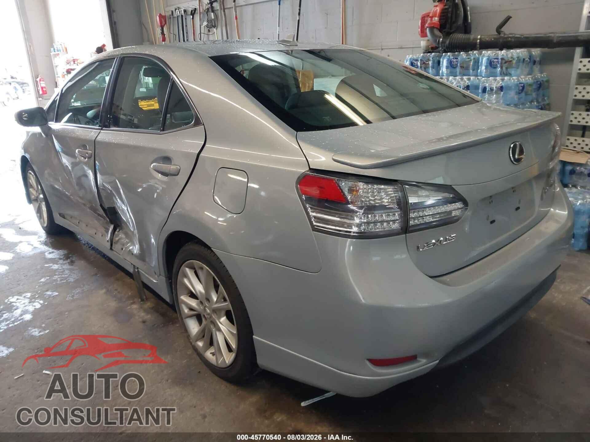 LEXUS HS 250H 2010 - JTHBB1BA9A2008830