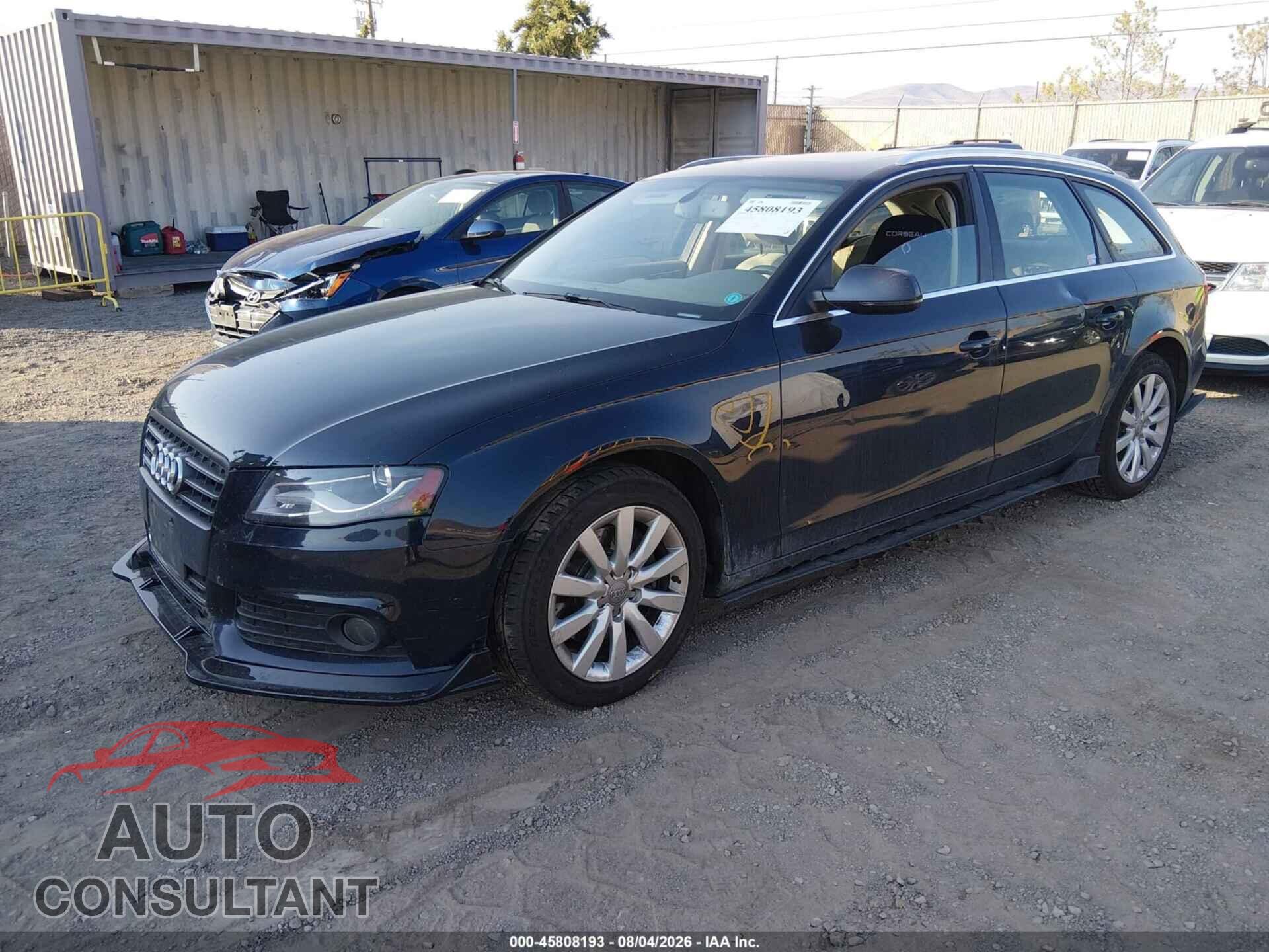 AUDI A4 2011 - WAUWFAFL7BA076258
