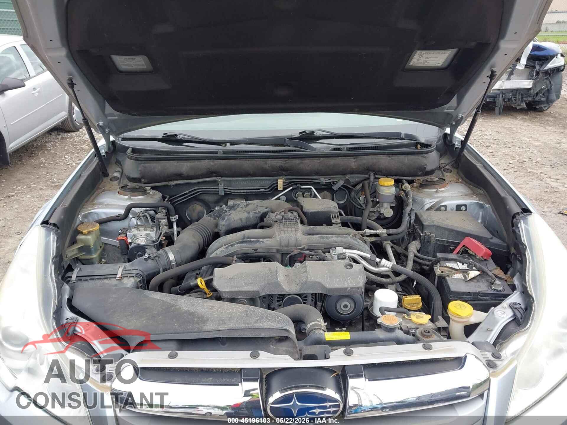 SUBARU OUTBACK 2013 - 4S4BRBPC0D3306285