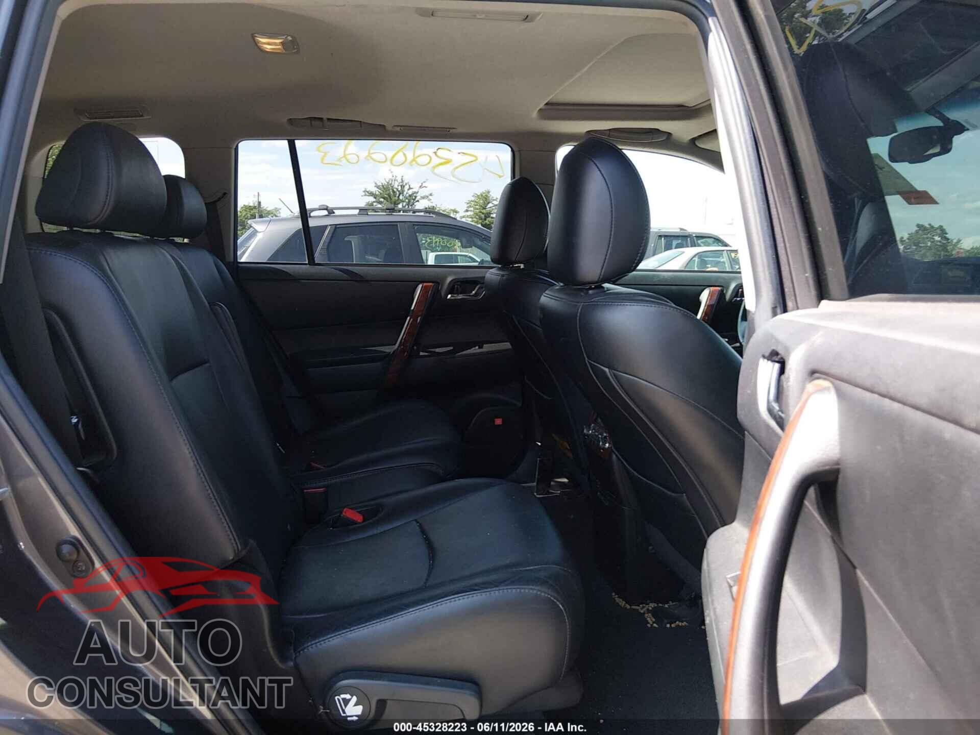TOYOTA HIGHLANDER 2012 - 5TDDK3EH8CS120786