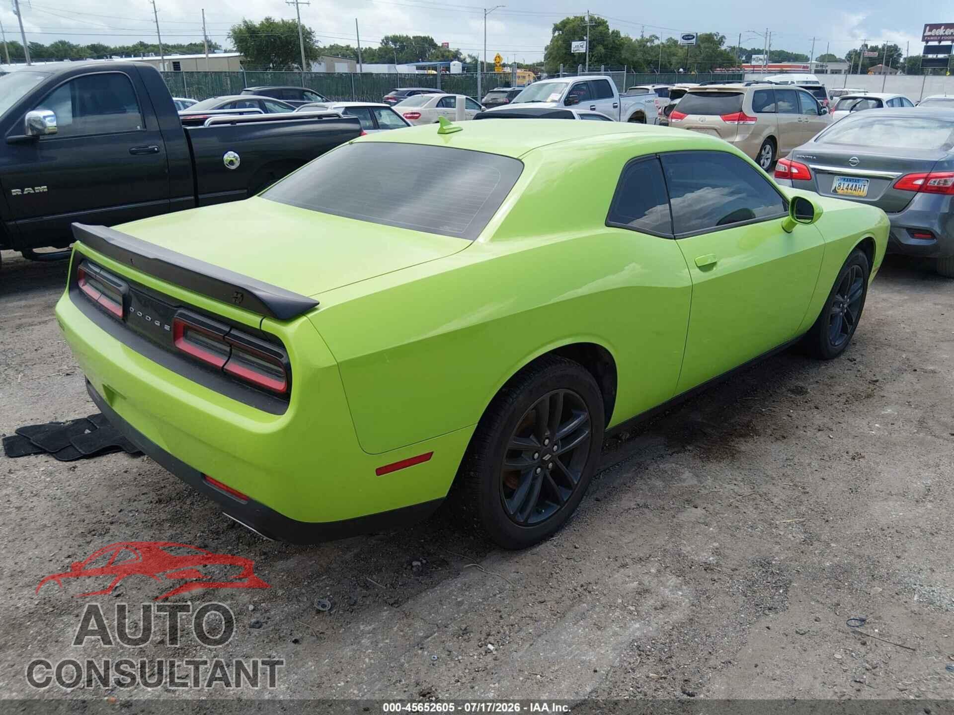 DODGE CHALLENGER 2019 - 2C3CDZGG8KH650142