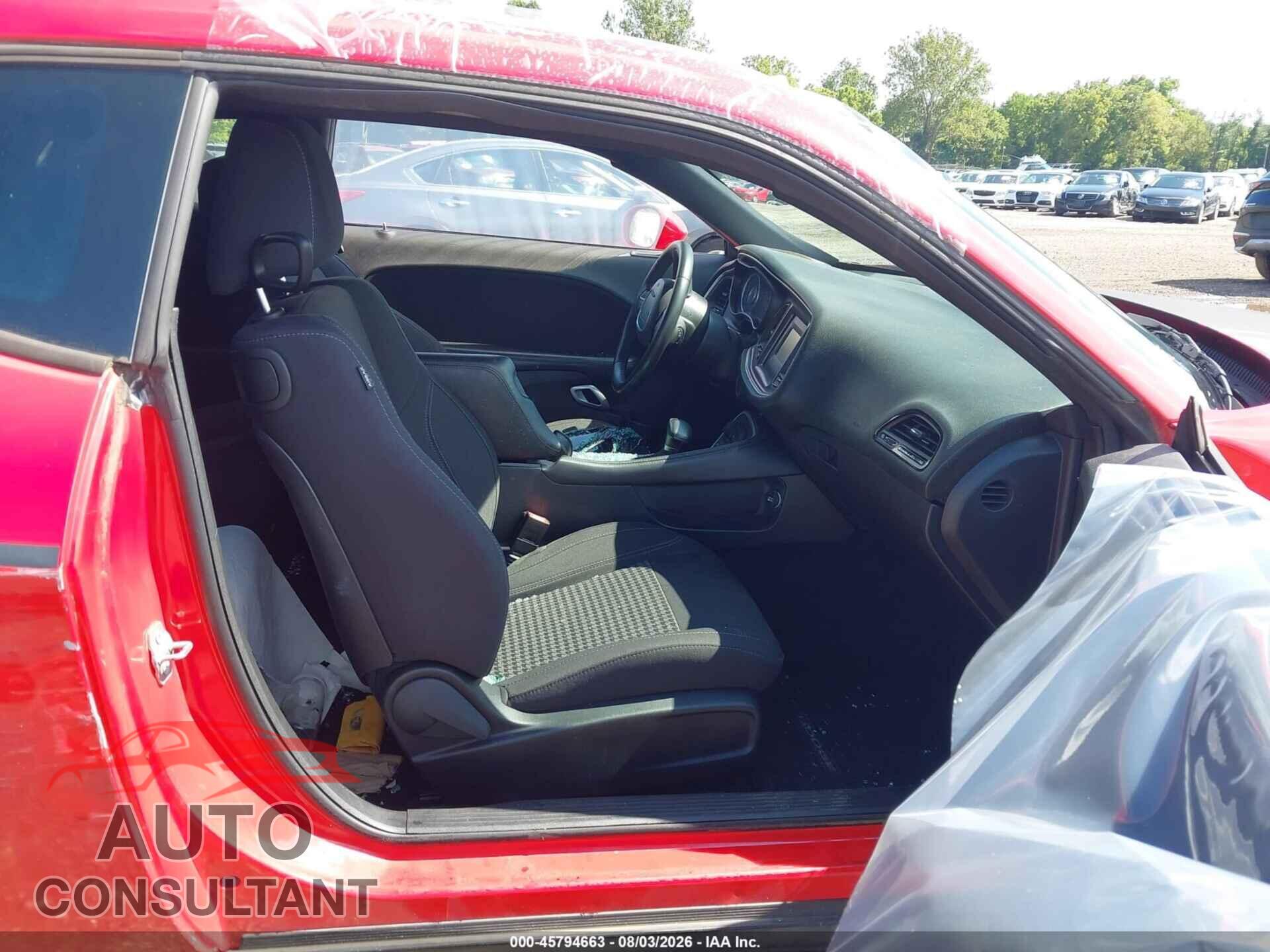 DODGE CHALLENGER 2015 - 2C3CDZAG3FH759087