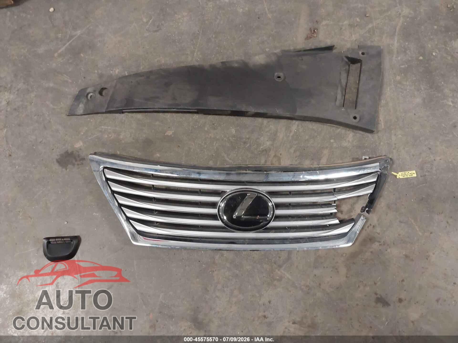 LEXUS LS 460 2012 - JTHCL5EF1C5013229
