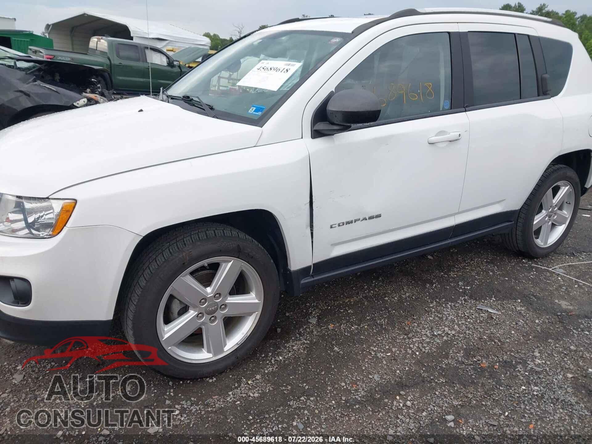 JEEP COMPASS 2012 - 1C4NJCCBXCD605237
