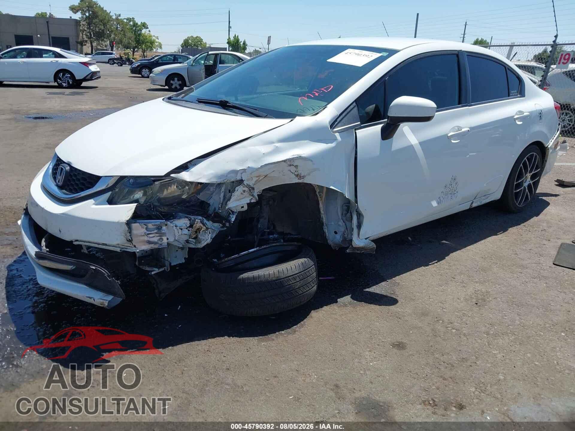 HONDA CIVIC 2015 - 19XFB2F59FE201737