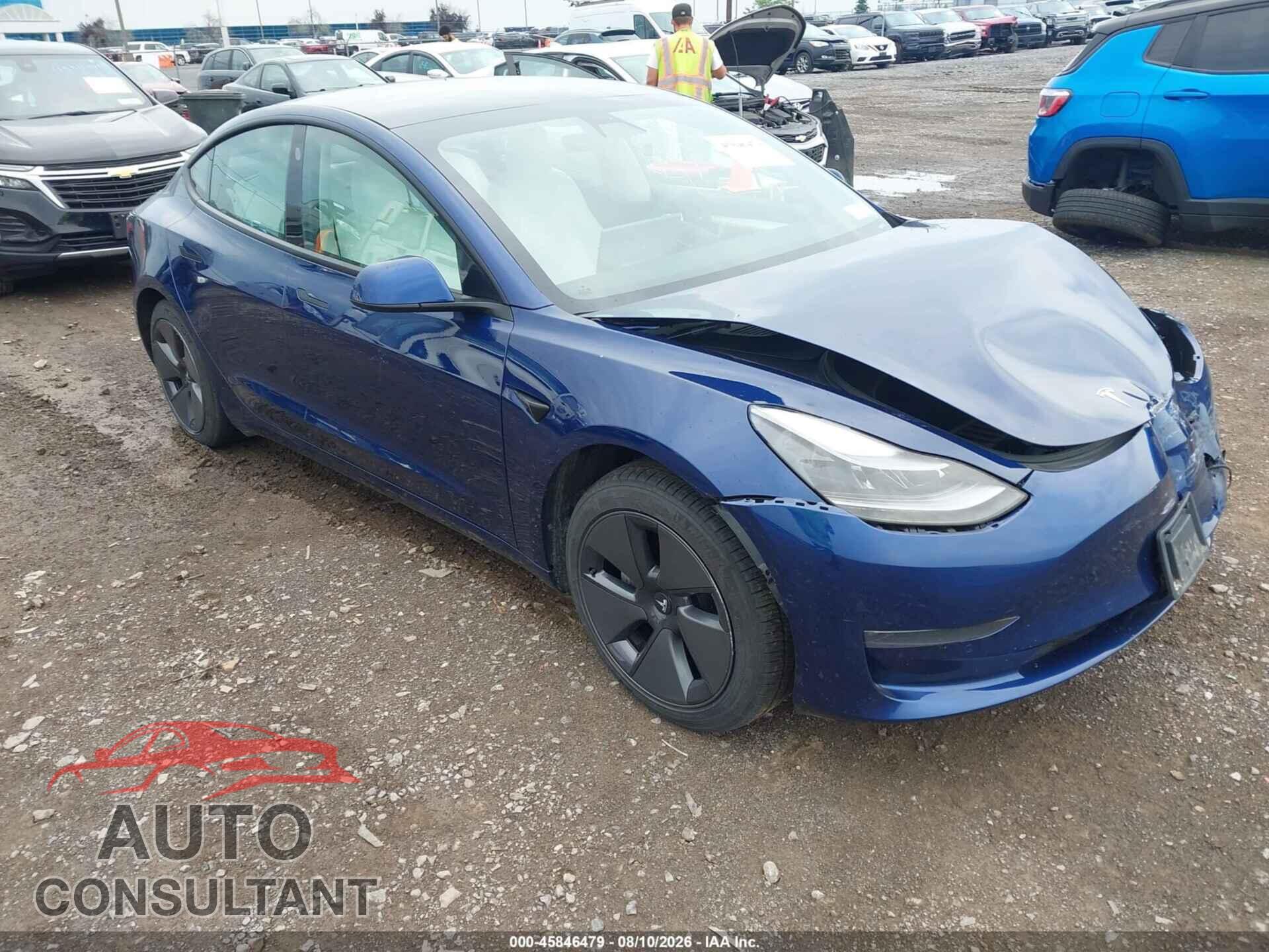 TESLA MODEL 3 2021 - 5YJ3E1EB3MF981348