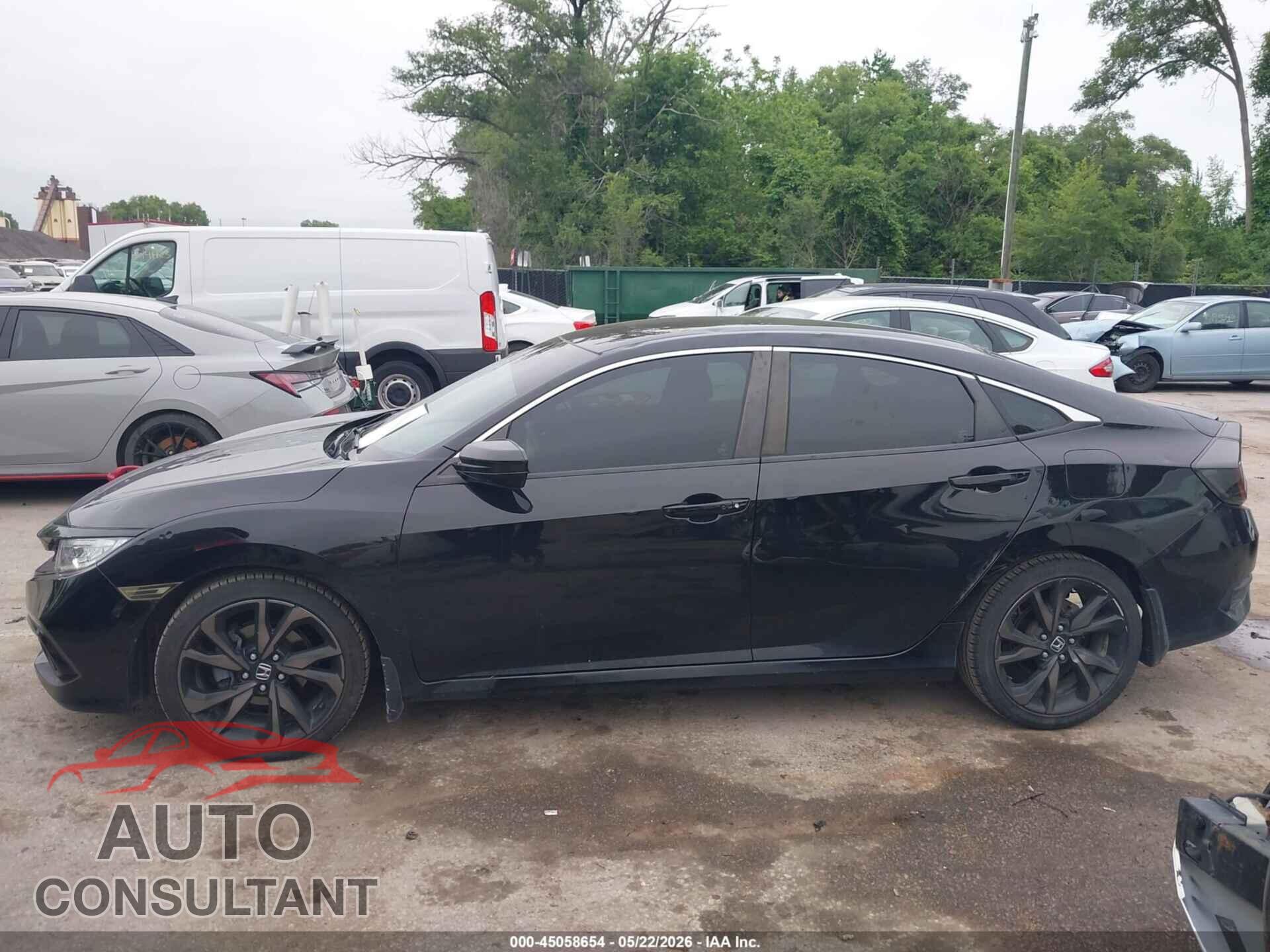 HONDA CIVIC 2019 - 2HGFC2F86KH509732