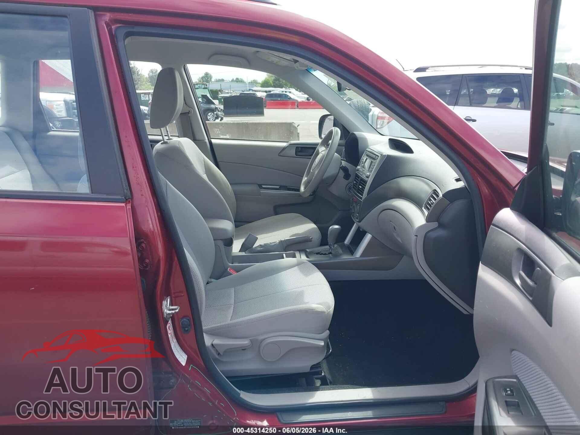 SUBARU FORESTER 2012 - JF2SHABC9CH408096