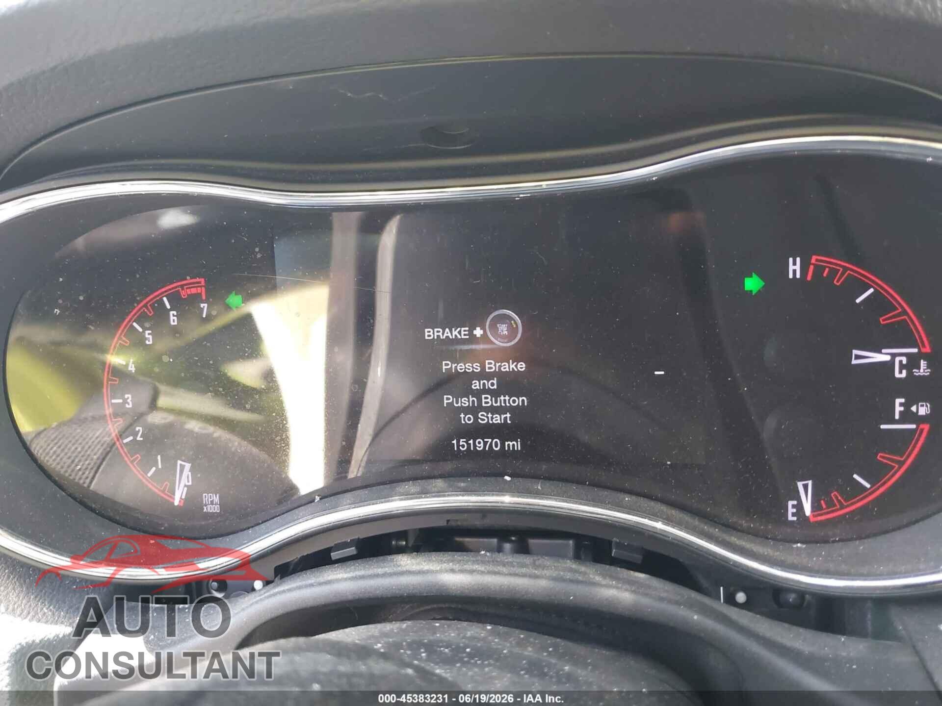 DODGE DURANGO 2016 - 1C4RDJEG7GC475533