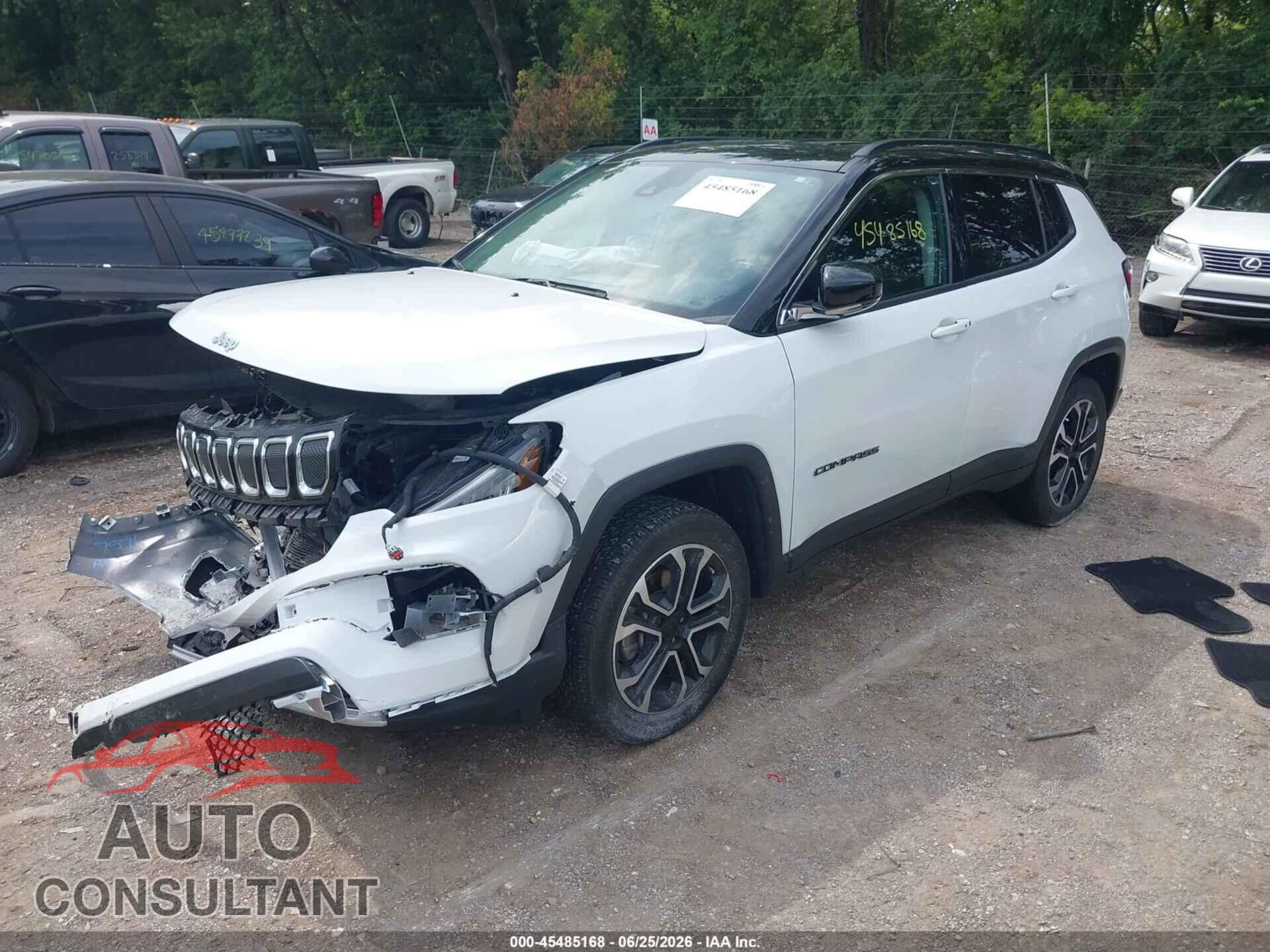 JEEP COMPASS 2022 - 3C4NJDCB5NT135007