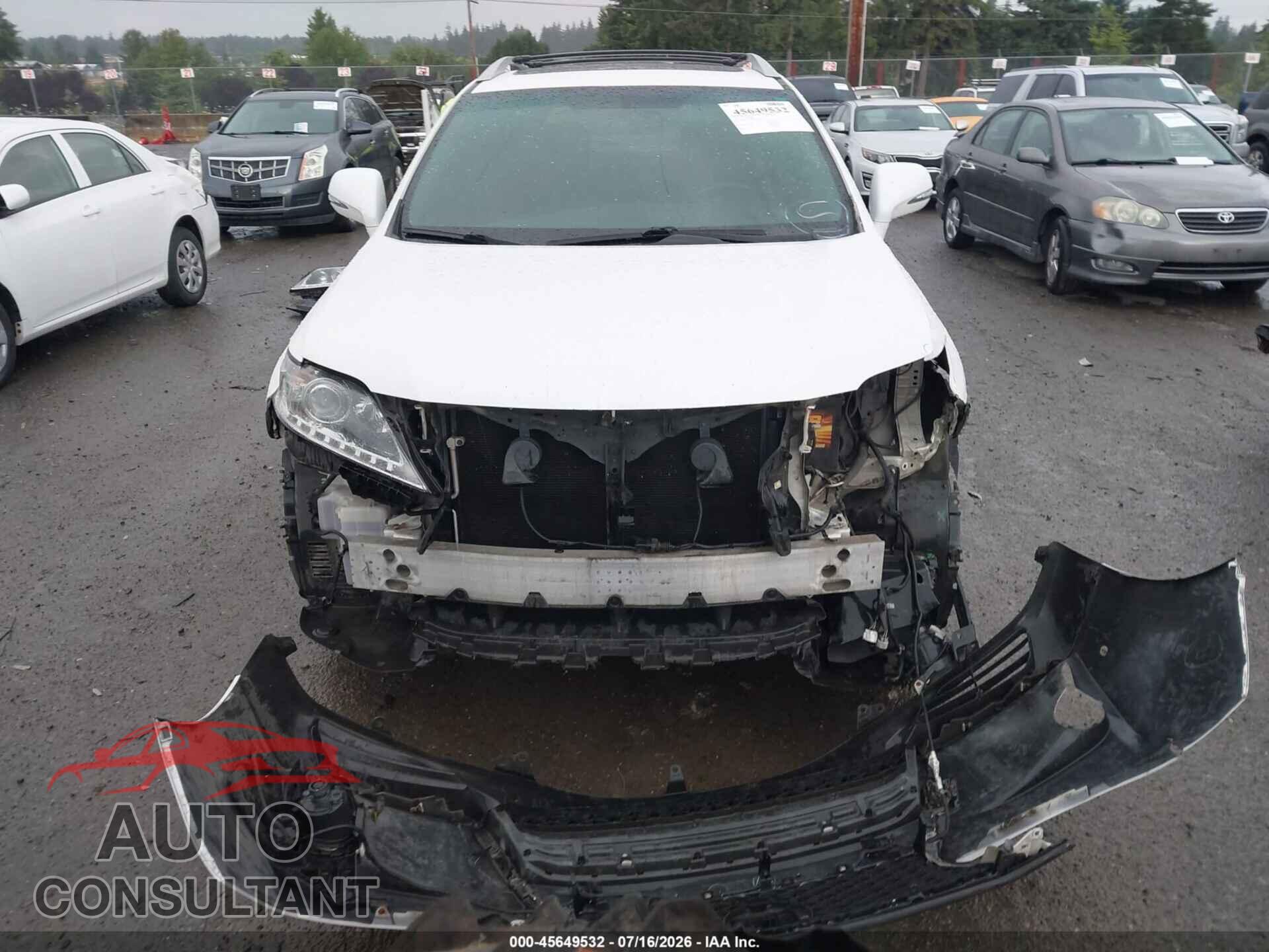 LEXUS RX 350 2013 - 2T2BK1BA4DC182811