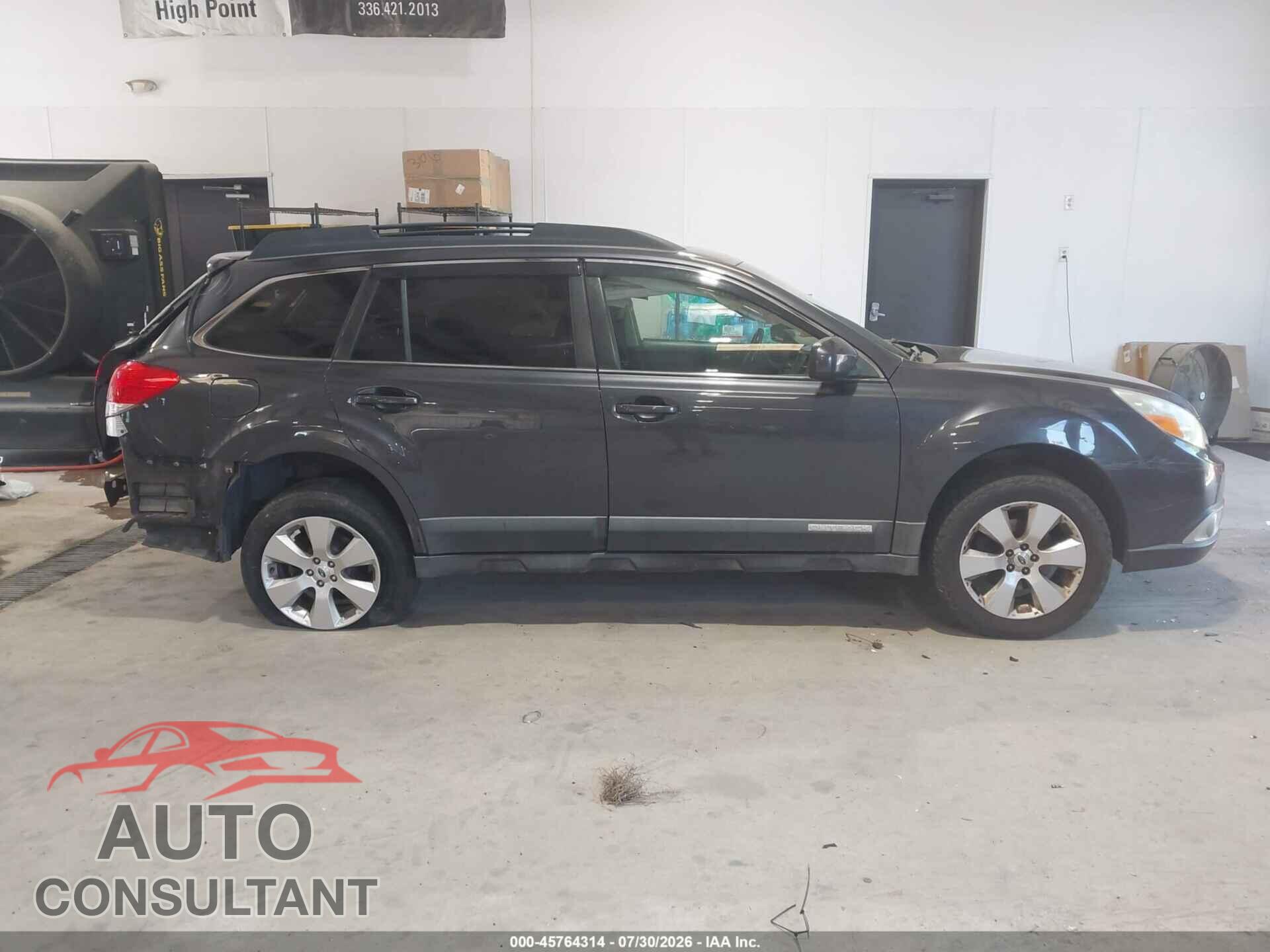 SUBARU OUTBACK 2012 - 4S4BRBLC5C3236349
