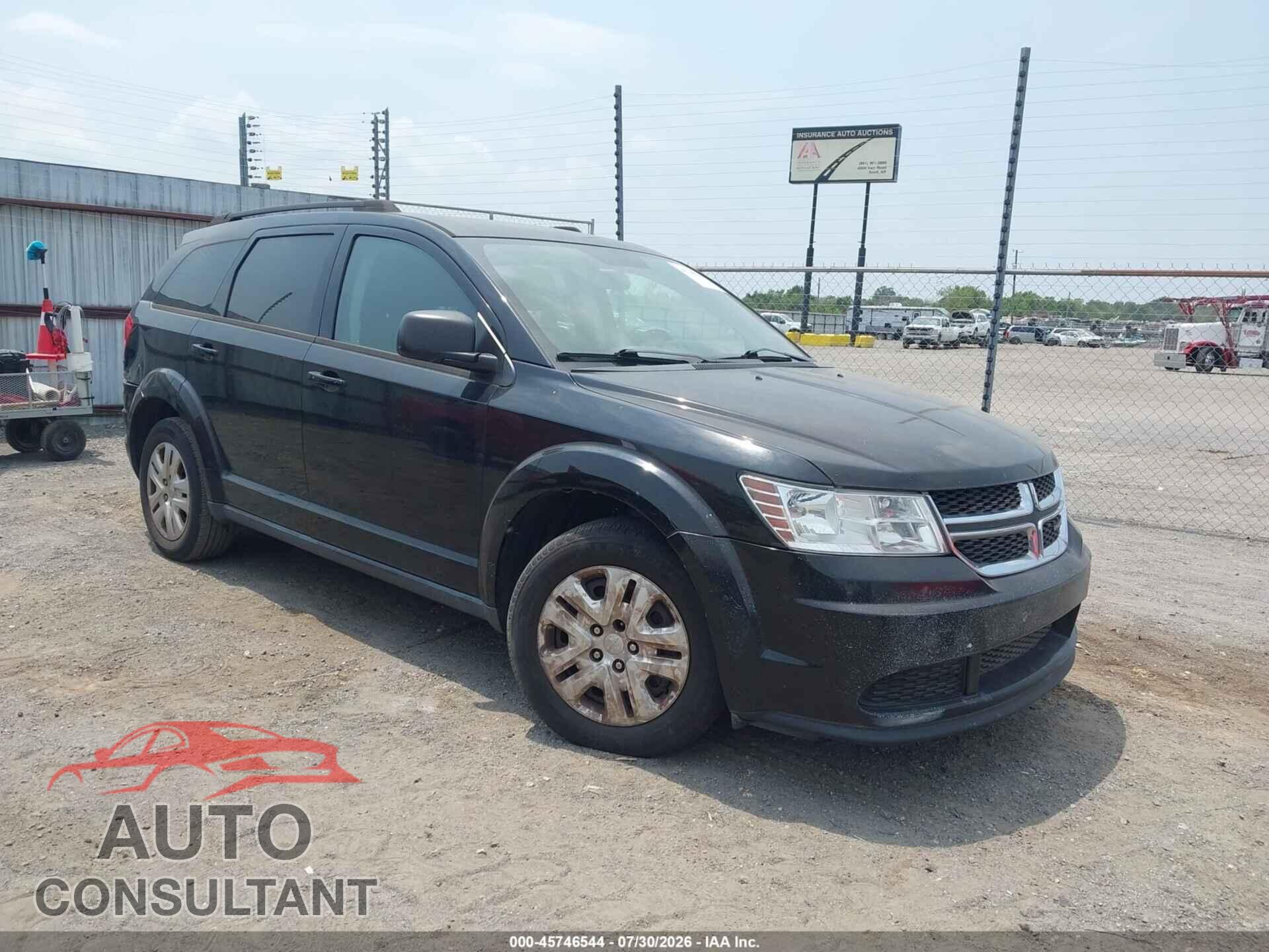 DODGE JOURNEY 2017 - 3C4PDCAB4HT545220