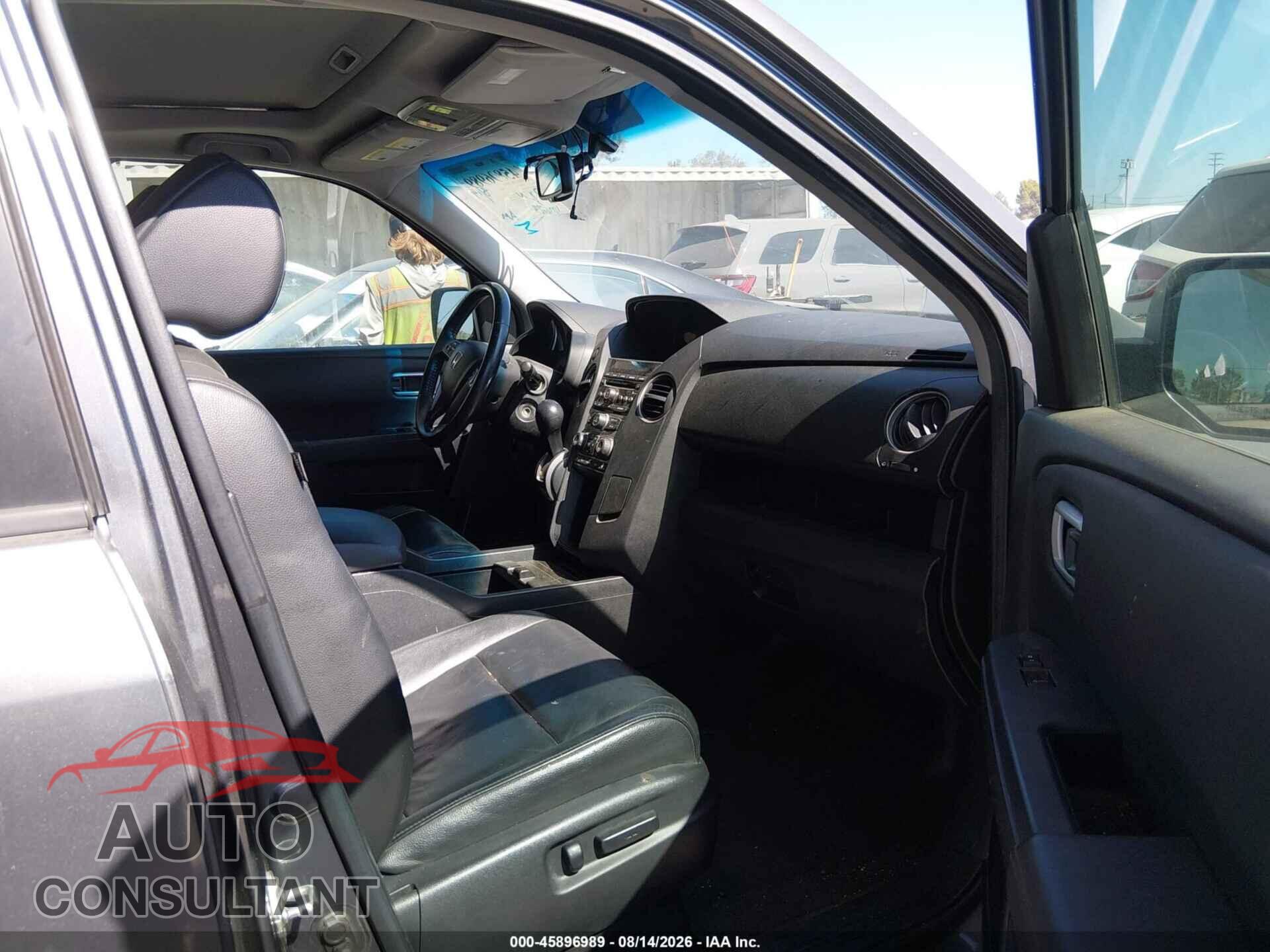 HONDA PILOT 2012 - 5FNYF3H59CB022815