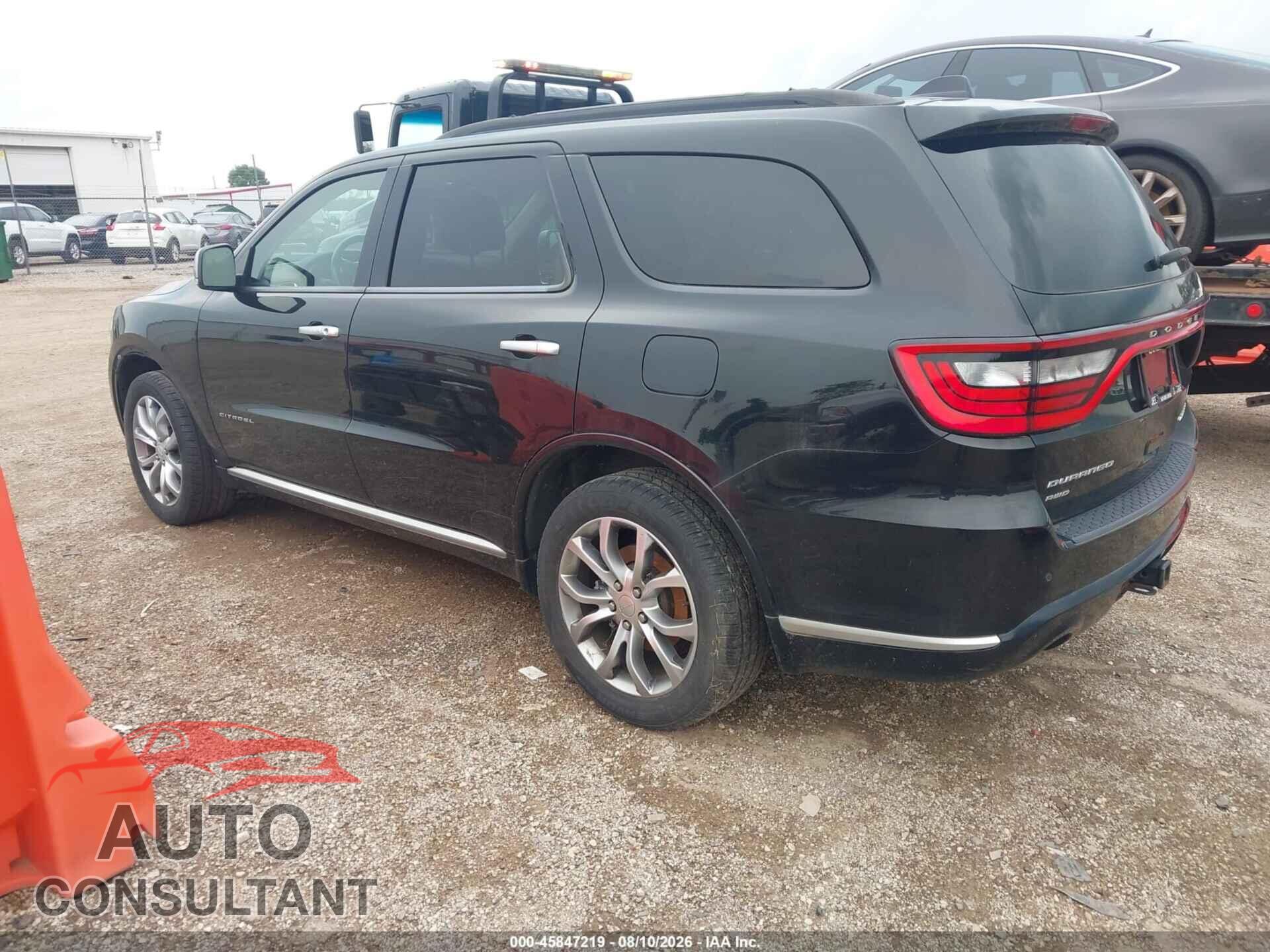 DODGE DURANGO 2017 - 1C4SDJET9HC643933