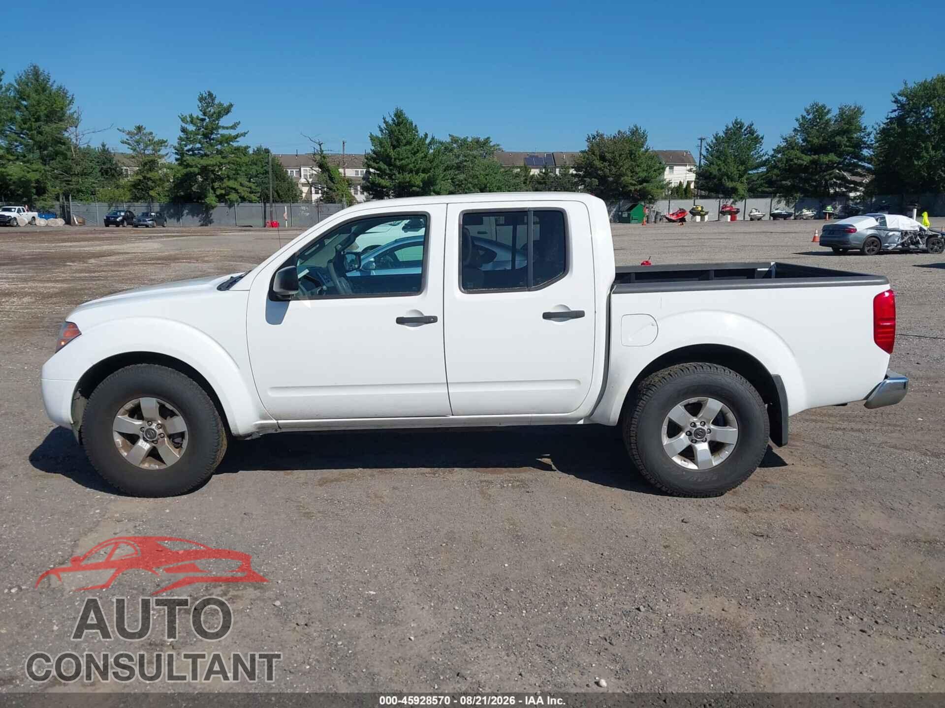 NISSAN FRONTIER 2012 - 1N6AD0EV8CC419419