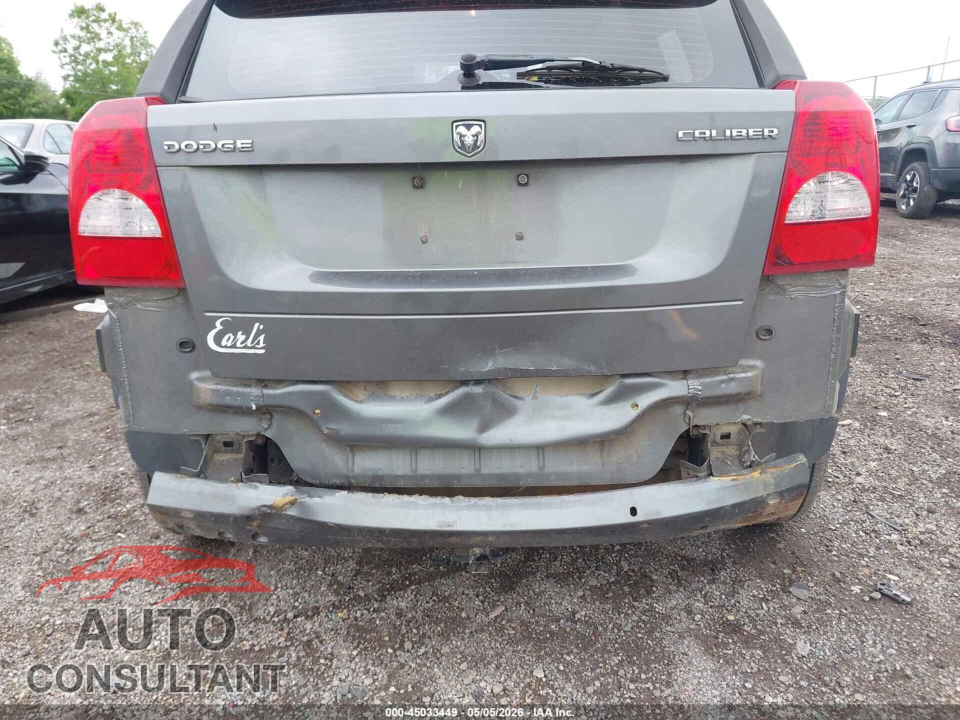 DODGE CALIBER 2012 - 1C3CDWDAXCD535619