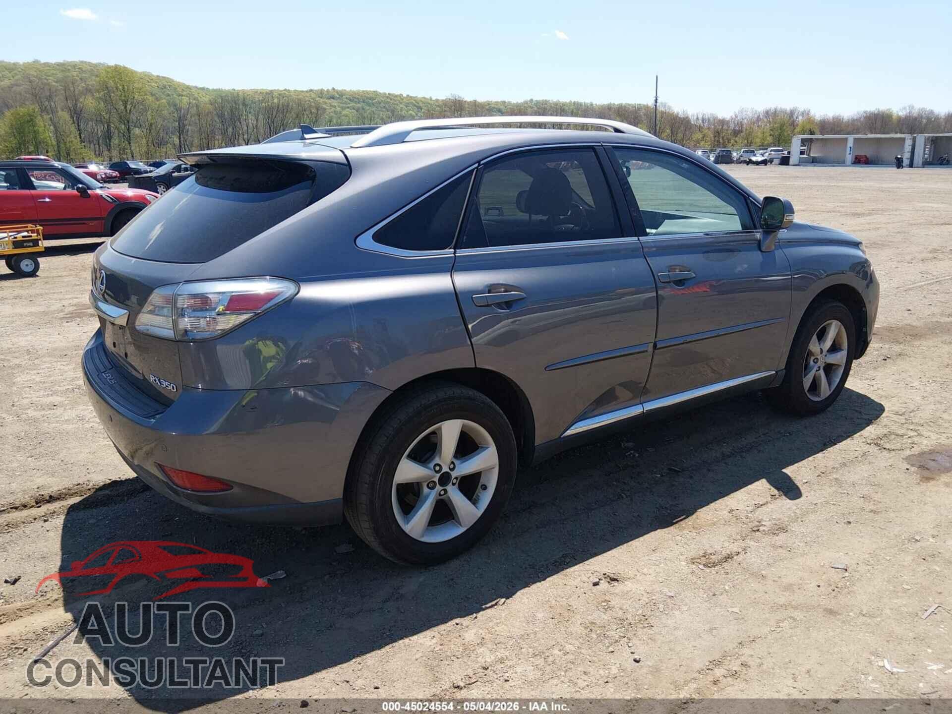 LEXUS RX 350 2012 - 2T2BK1BA7CC136226