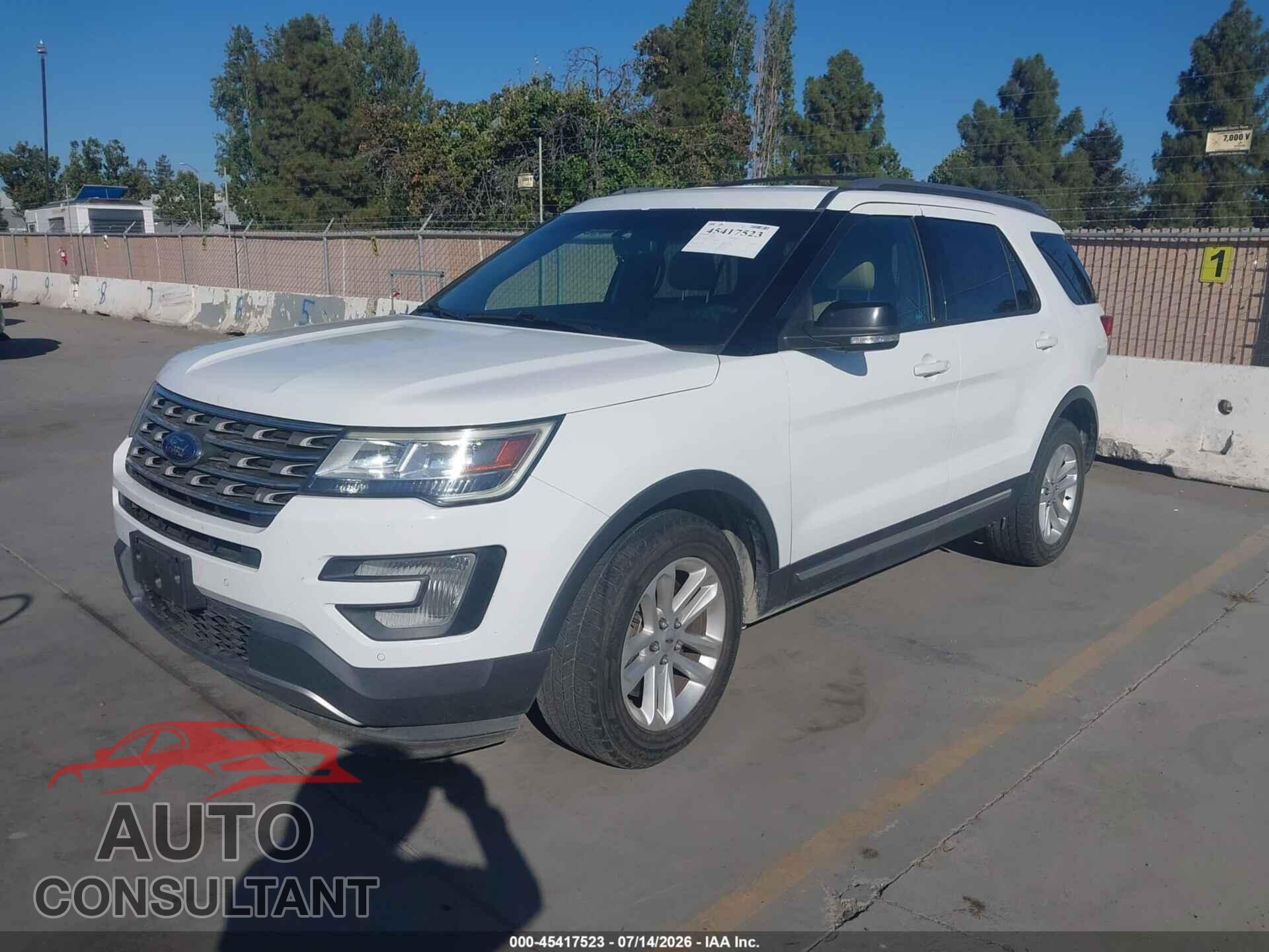 FORD EXPLORER 2017 - 1FM5K7DH7HGA76953