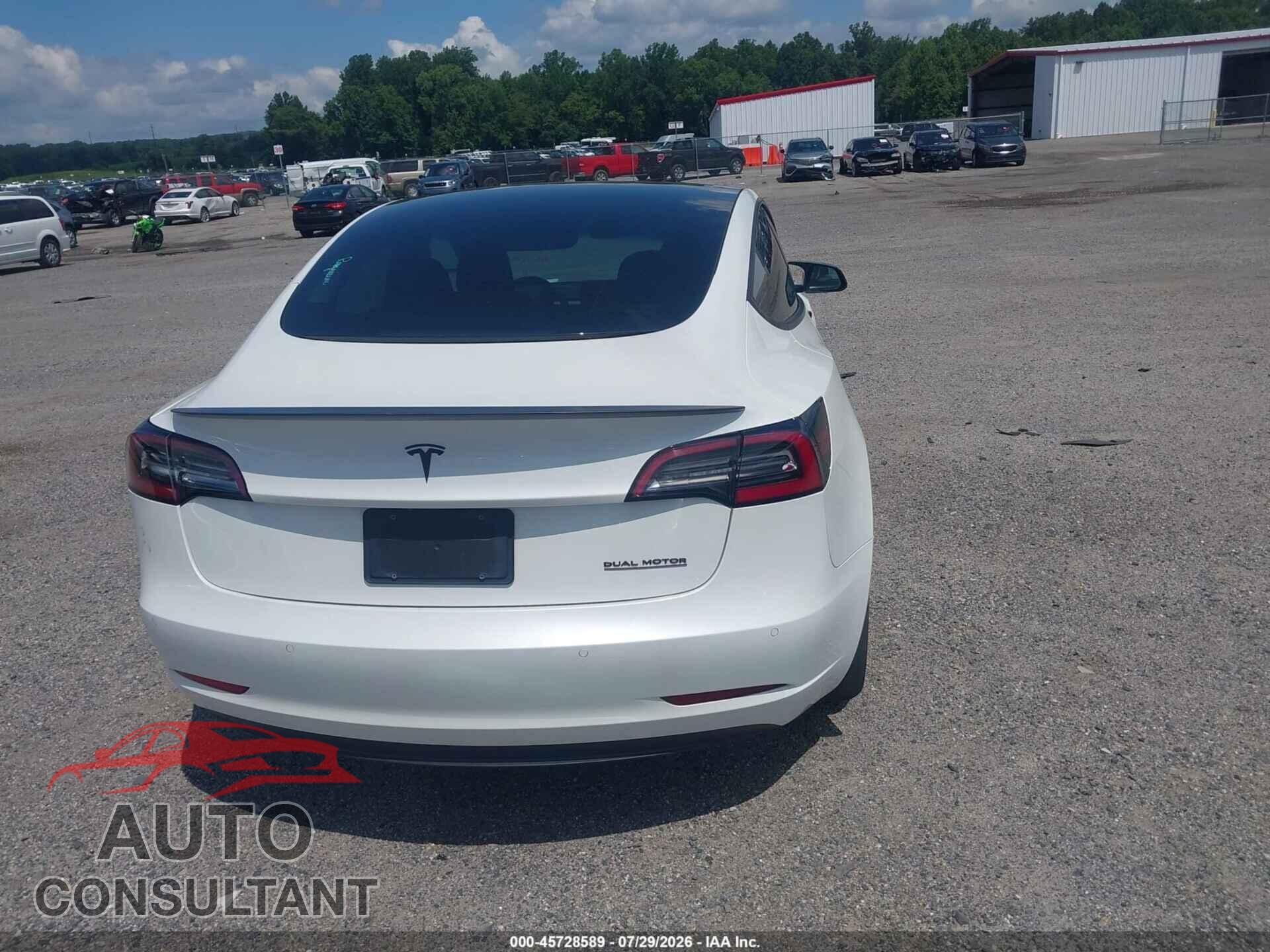 TESLA MODEL 3 2021 - 5YJ3E1EC5MF856294