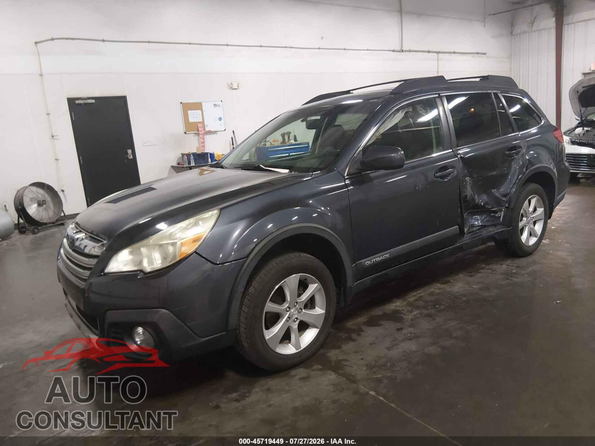 SUBARU OUTBACK 2014 - 4S4BRCMC3E3267929