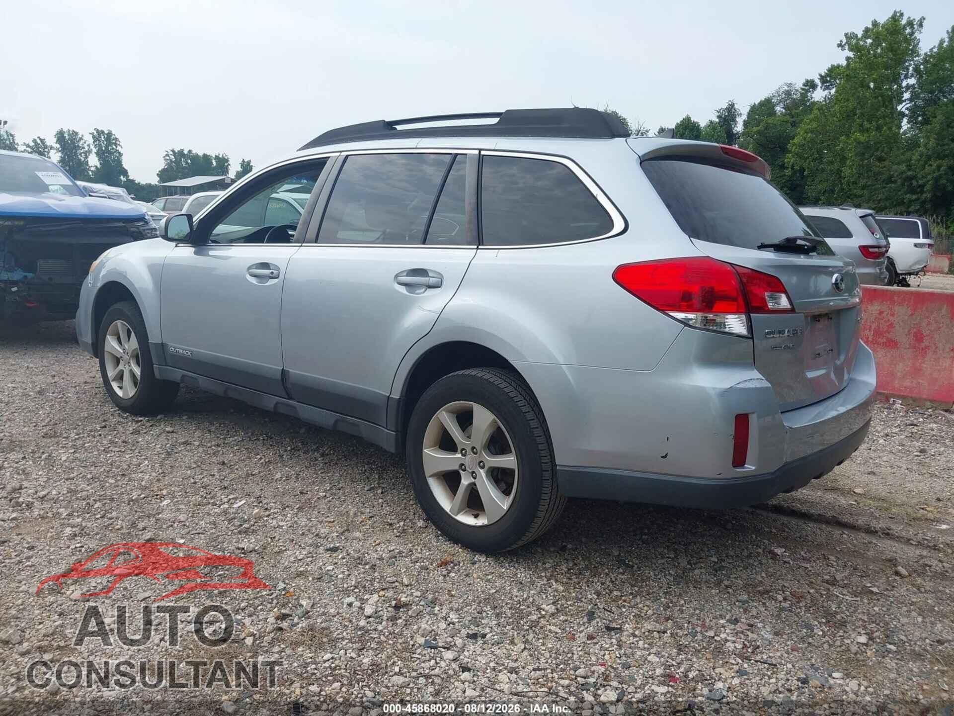 SUBARU OUTBACK 2014 - 4S4BRBCC4E3278532