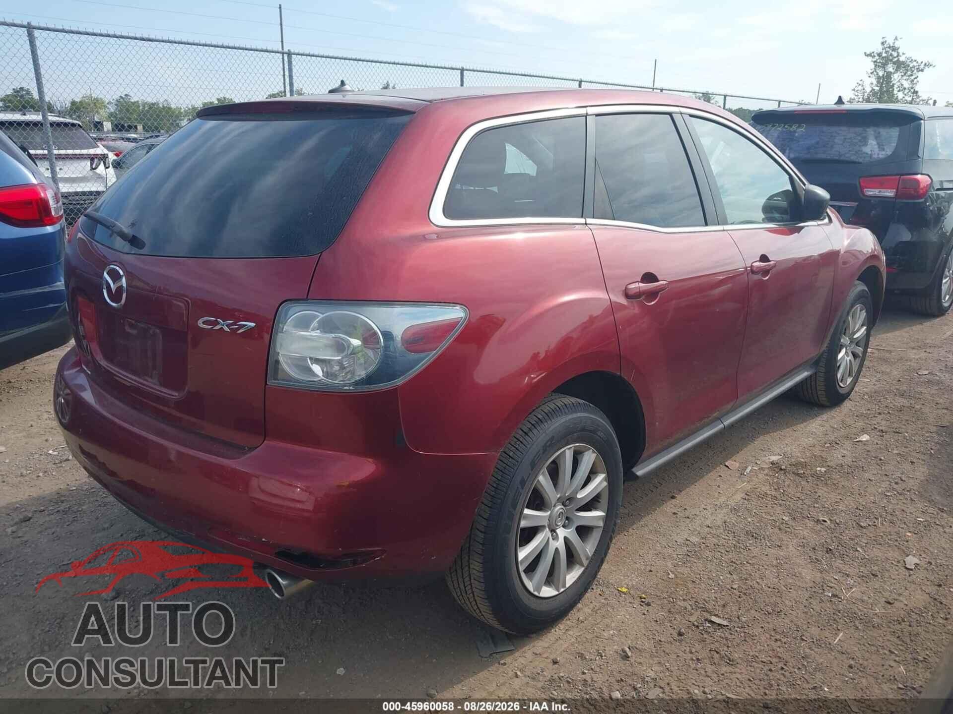 MAZDA CX-7 2010 - JM3ER2W59A0313096