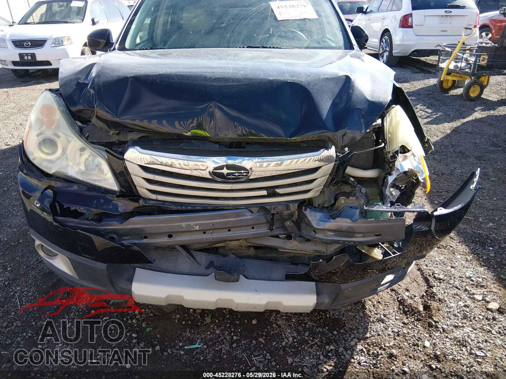 SUBARU OUTBACK 2011 - 4S4BRBKC3B3344369